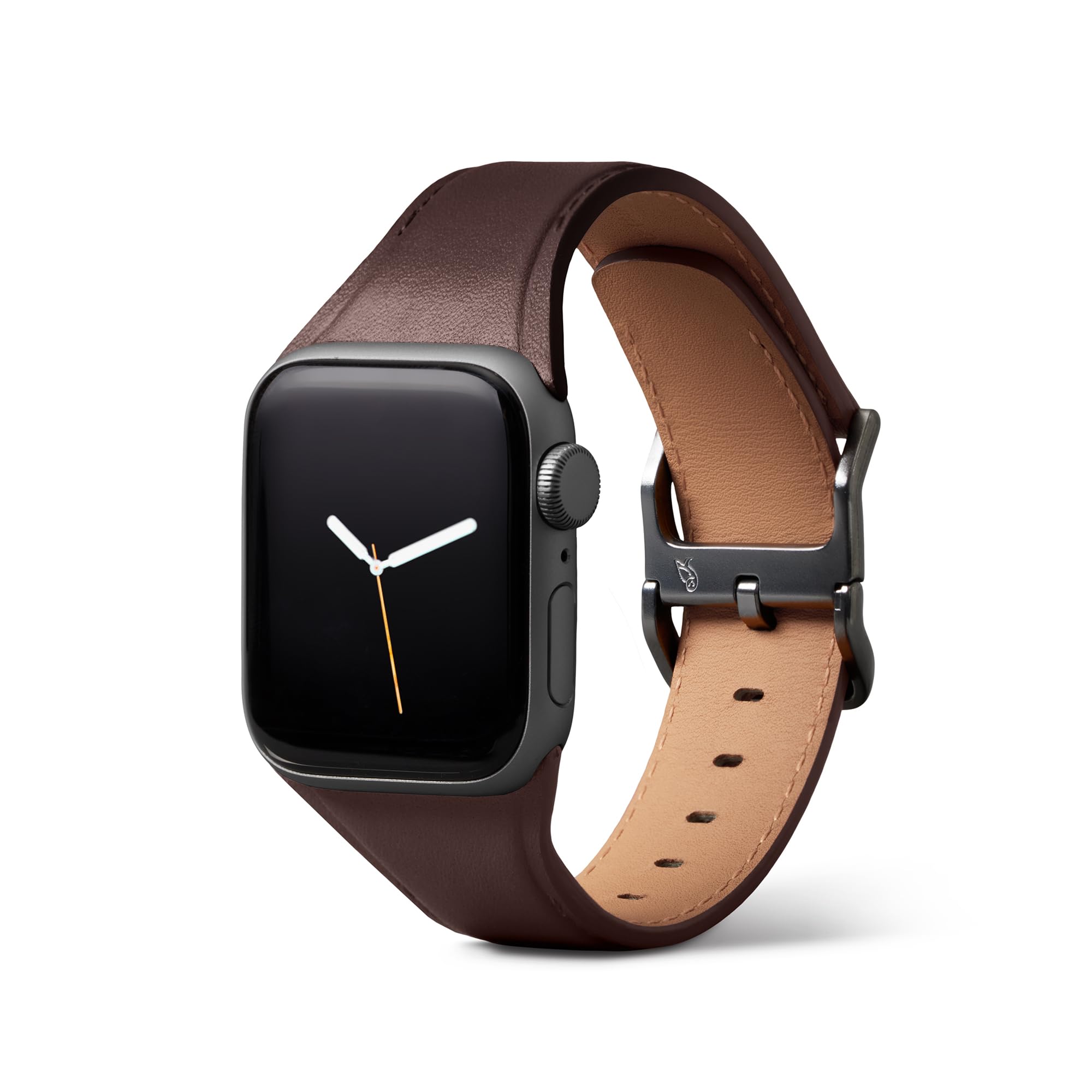Bellroy Classic Watch Strap (Compatible with Apple Watch 44-49mm, band for work or casual wear) - Ganache