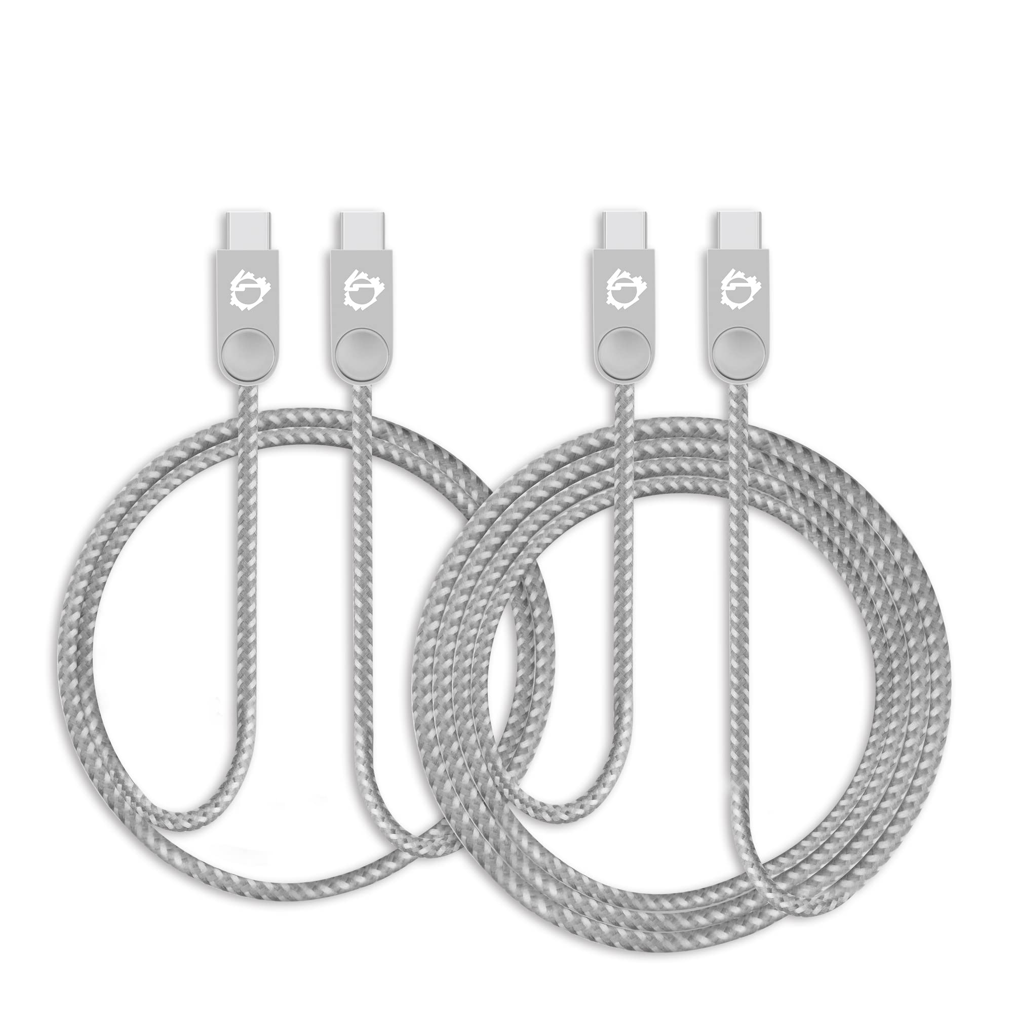 SIIG CB CBUS0Q11S1 1.65 3.3ft Zinc Alloy USBC to USBC Charging Sync Braided