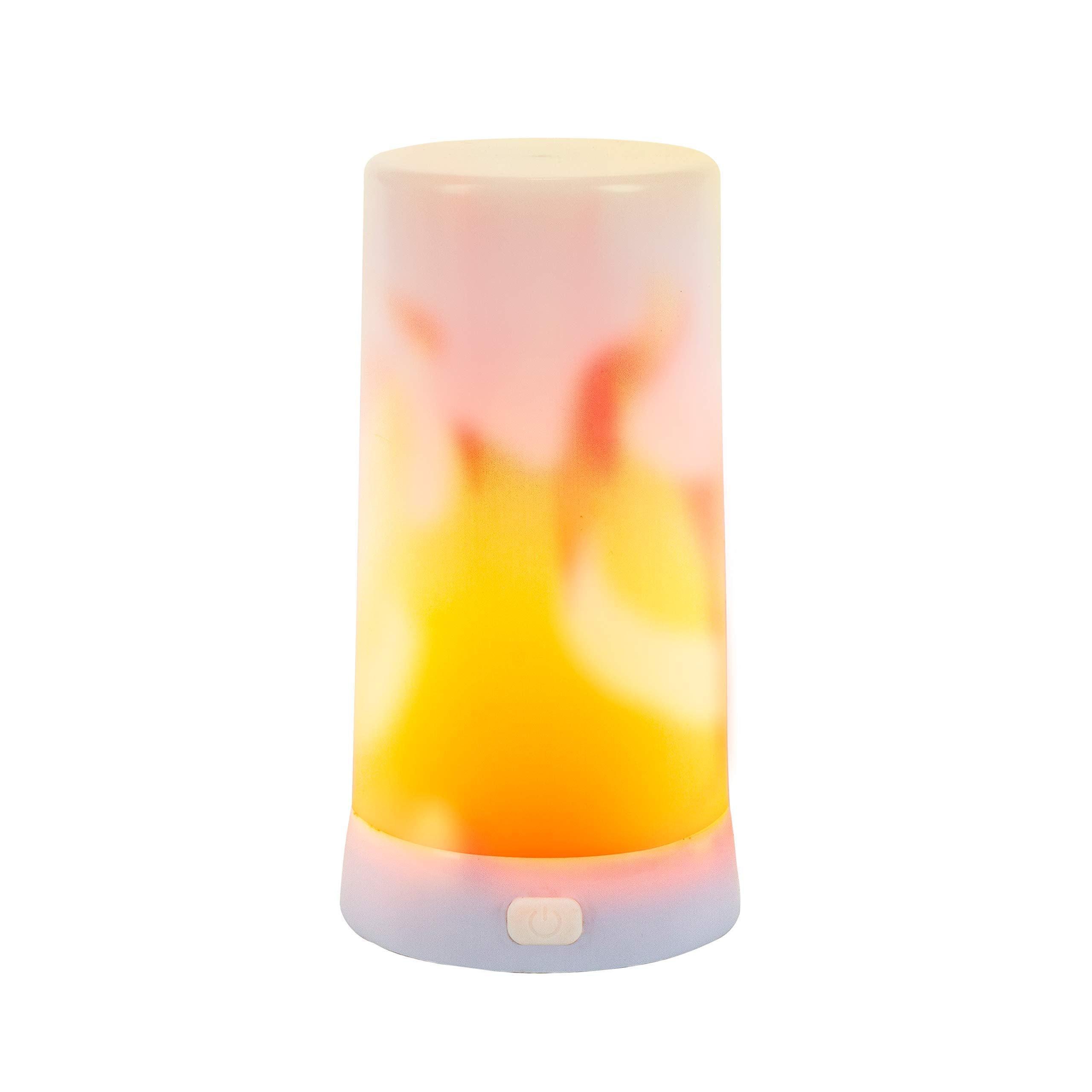 Fireglow Light True Led Fire Like Flame Lantern Usb Rechargeable Magnetic Base 3 Functions