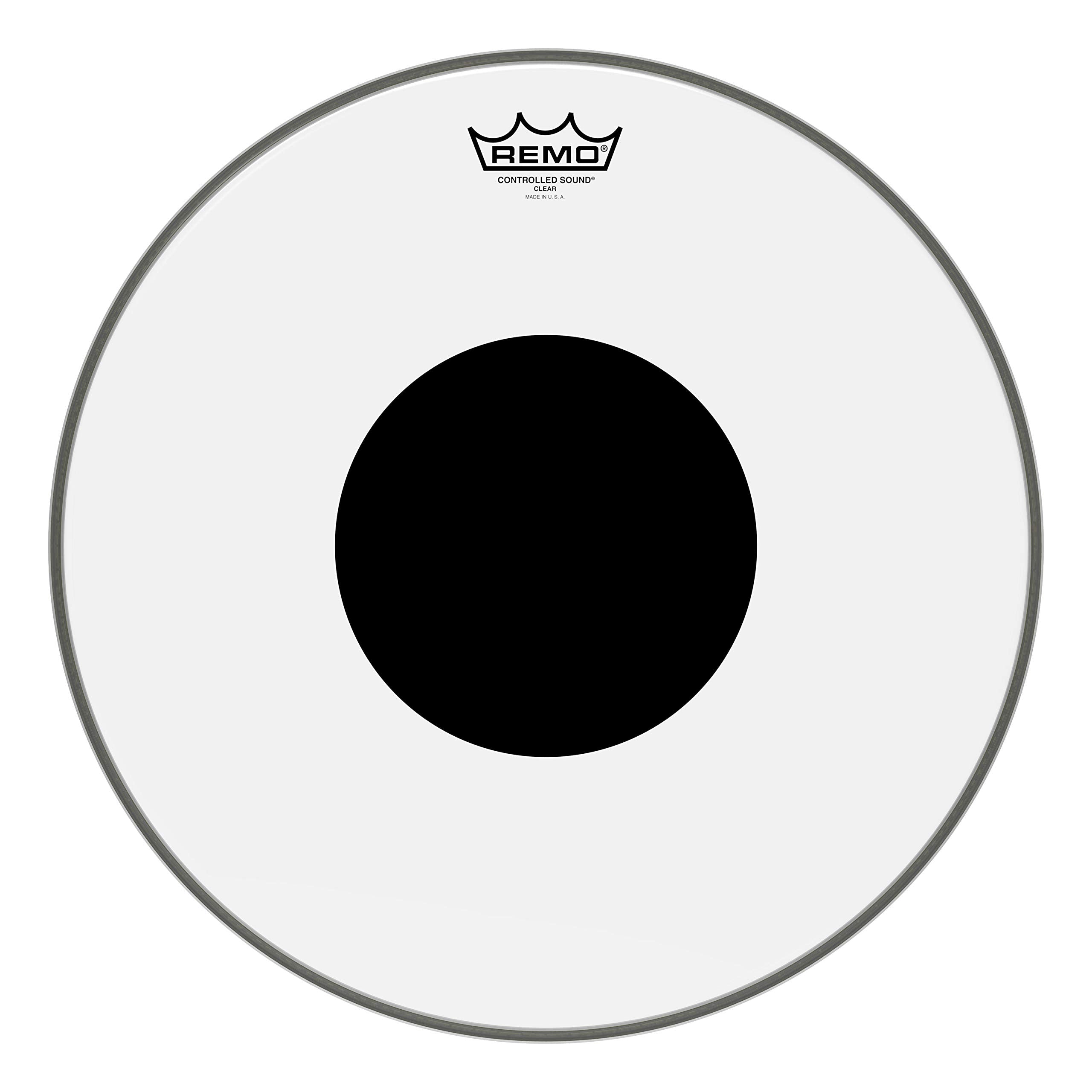 Remo Controlled Sound Clear Drum Head With Black Dot   16 Inch