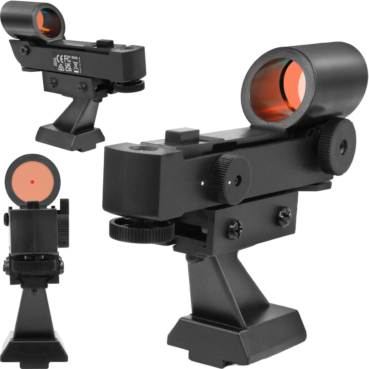 Tydeux Red Dot Finderscope - Star Pointer Viewfinder Astronomical Telescope Accessories With Slide-In Bracket