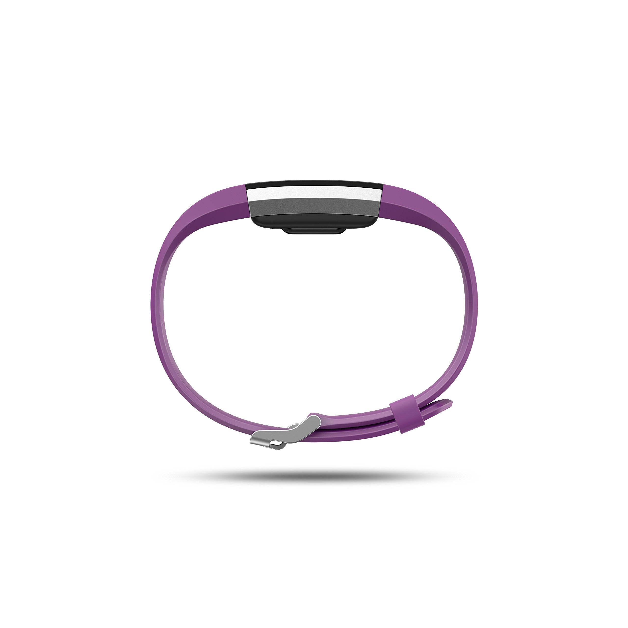 Fitbit Charge 2 Heart Rate + Fitness Wristband, Plum, Large (Us Version)