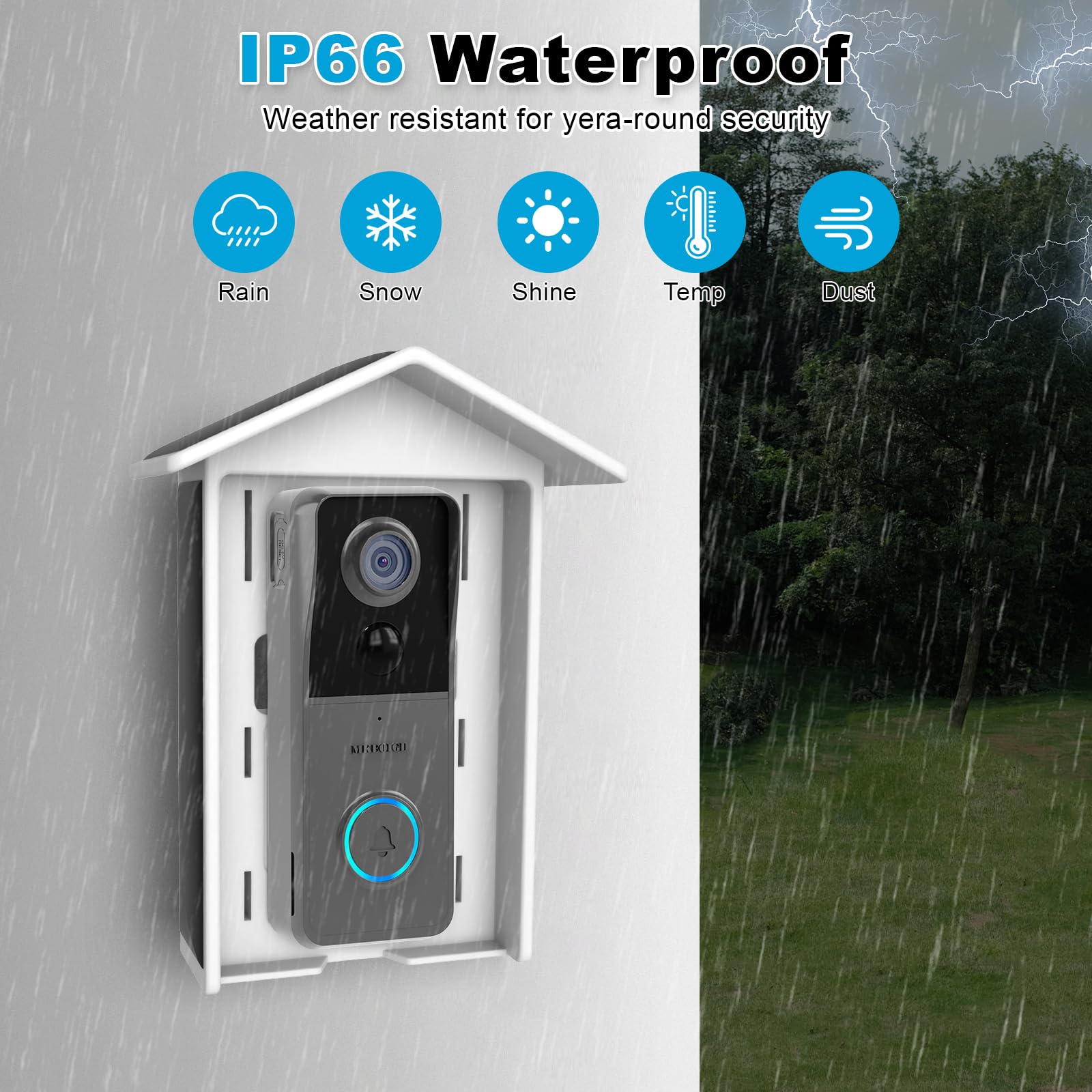 Generic Solar Charger For Video Doorbell, Compatible With Security Cameras, And All Battery-Powered Video Doorbells And Cameras