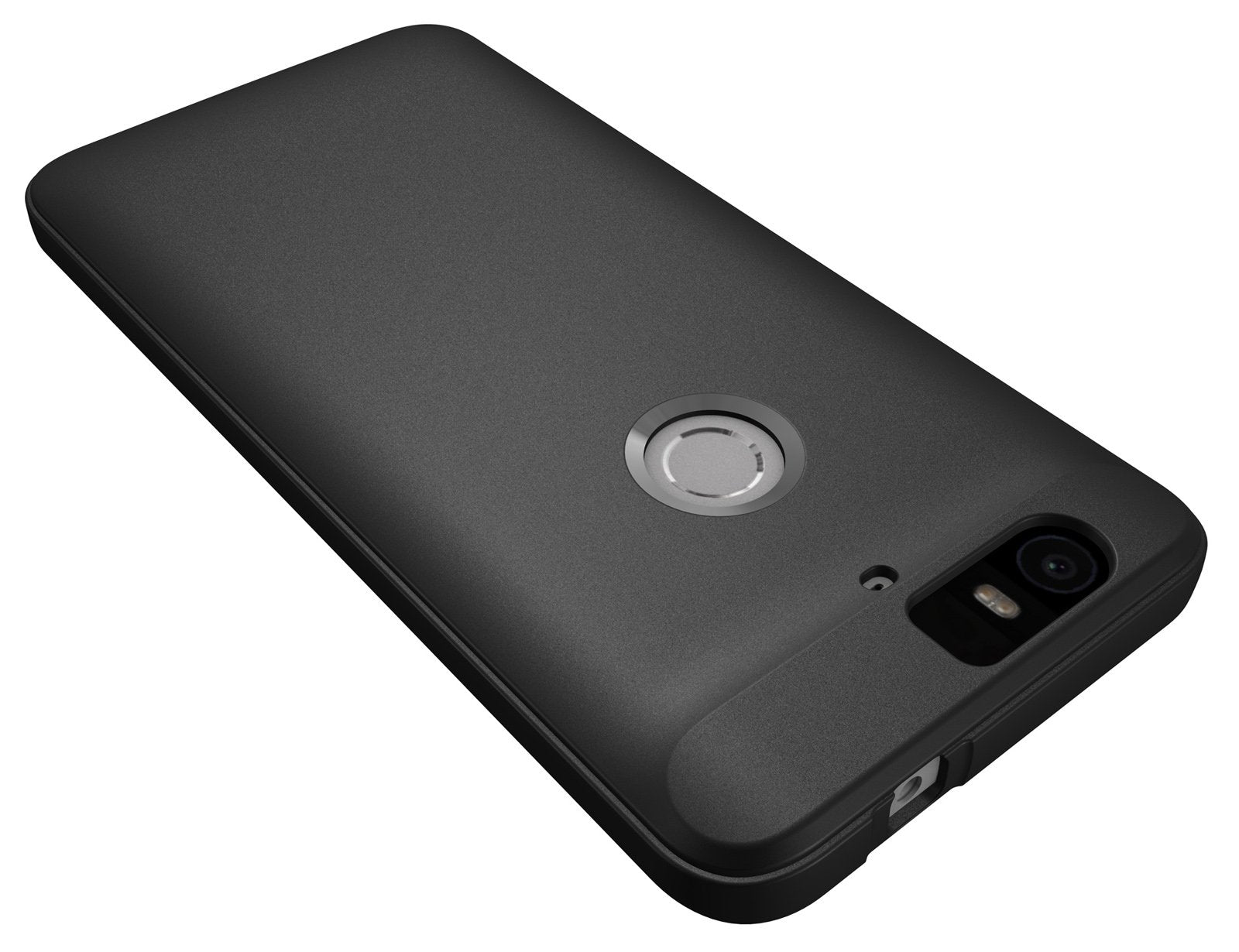 Diztronic Nexus 6P Case, Full Matte Slim Fit Flexible Tpu Case For Huawei Nexus 6P (2015)   Black   (N6P Fm Blk)