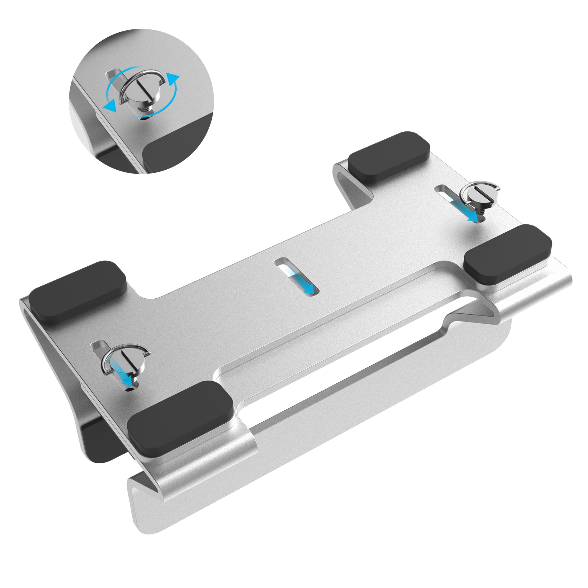 Psitek Aluminum Vertical Laptop Stand Dock Holder, Adjustable Slot Width 12 42Mm, Space Saving Upright Storage For Macbook And L