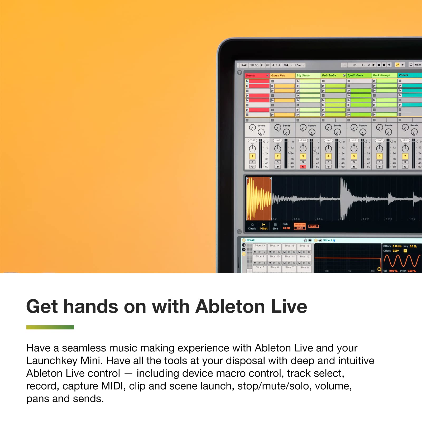 Novation Launchkey Mini [Mk3] - Portable 25-Key, Usb, Midi Keyboard Controller With Daw Integration, Chord Mode, And Arpeggiator