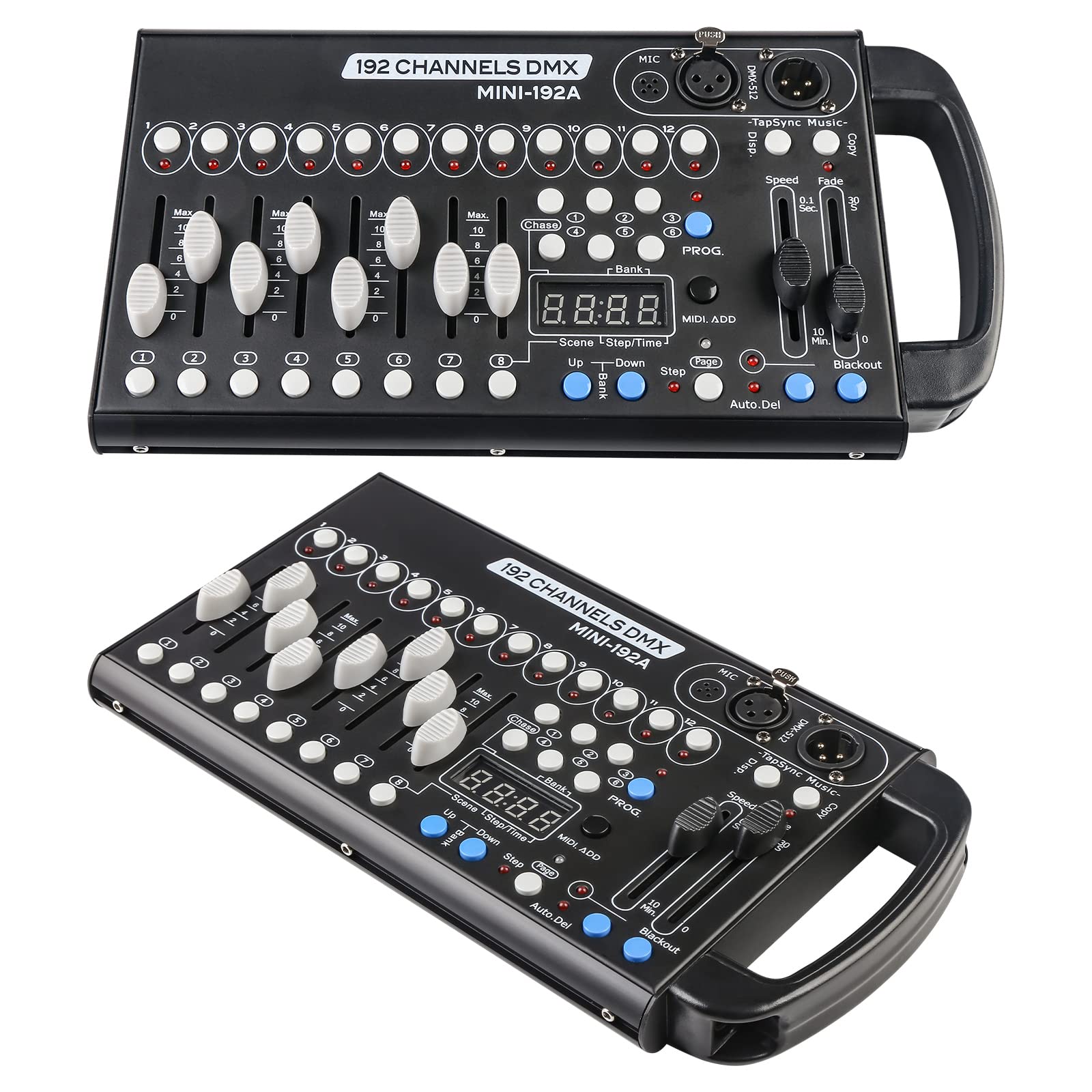 Dmx Controller 192 Channel Dmx Light Controller For Dj Lights, Dmx Controllers Portable Dmx 512 Controller For Led Lights, Dmx51