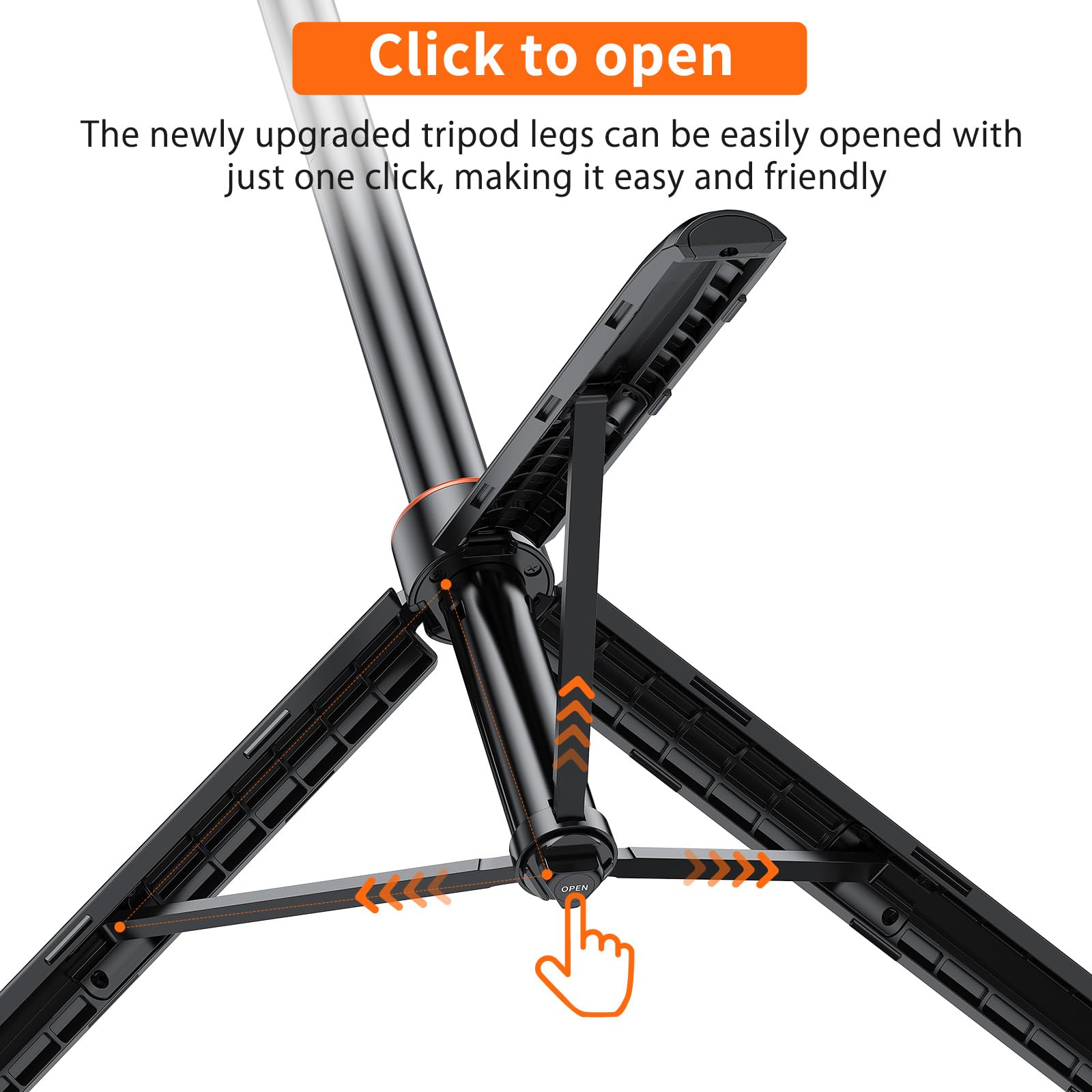 Uurig Tp21 54Inch Telescopic Selfie Stick Long With Tripod, Waterproof Hand Grip, For Insta360 Gopro Hero 10 9 8 7 6 5 4 3 2, Fusion, Max, Session, Akaso, Sjcam, Dji Osmo Gopro