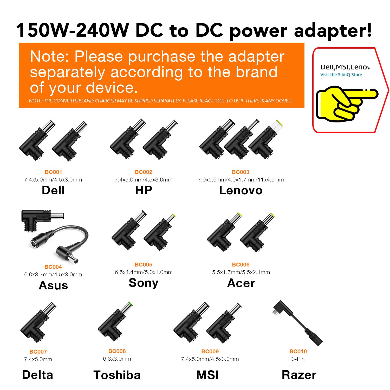 ?????????? Gan Charger For Laptop, Dc 20V And Two Usb C Pd3.0 100W : 240W,230W,200W,180W,170W   Gaming Laptop Ac Adapter Compati