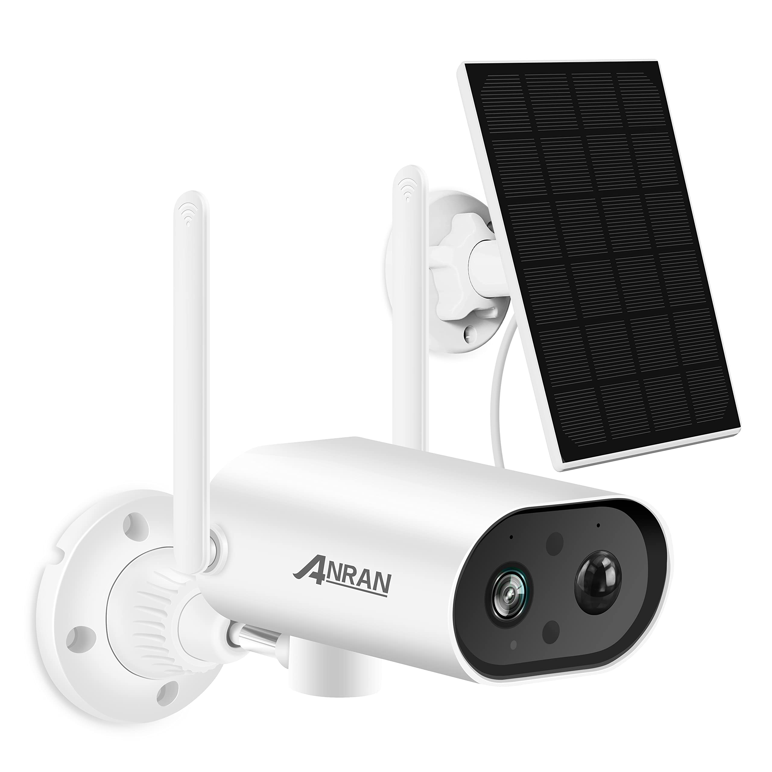 Anran Security Cameras Wireless Outdoor With Pr 180   , 2K Solar Security Camera Outdoor With Solar Panel, Pir Human Detection, 