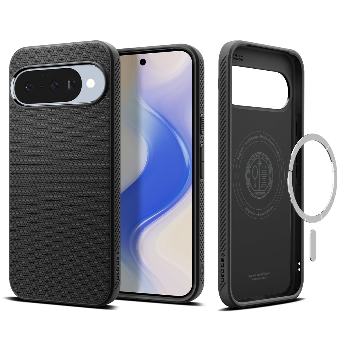 Spigen for Pixel 10/10 Pro Case, Liquid Air MagFit (2025) [Designed for Pixelsnap, Compatible with MagSafe Accessories] - Matte 