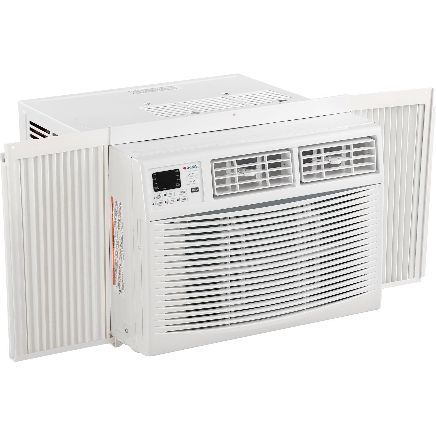 Global Industrial 10000 BTU Cool Only Wifi Enabled 115V Window Air Conditioner White