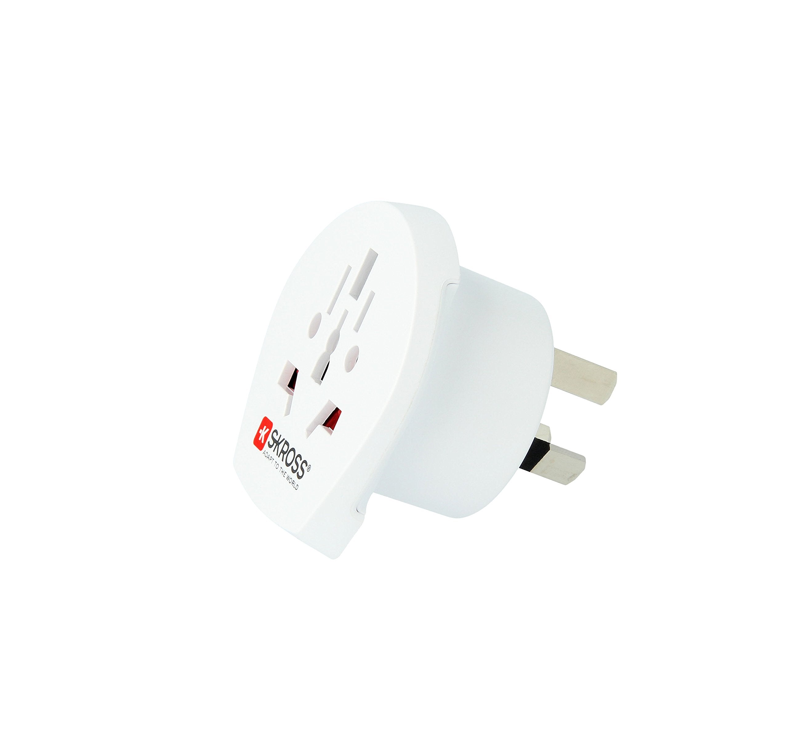 Skross World To Australia/China Country Travel Adaptor, White