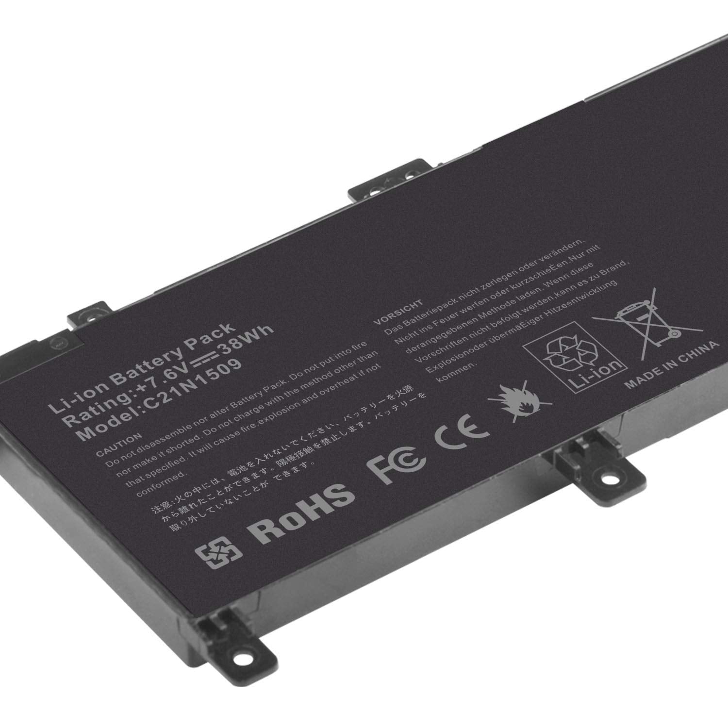 Fancy Buying C21N1509 Laptop Battery For Asus A556 A556U X556 X556Ua X556Ub X556Uf X556Uj X556Uq X556Ur X556Uv K556 K556U Vivobo