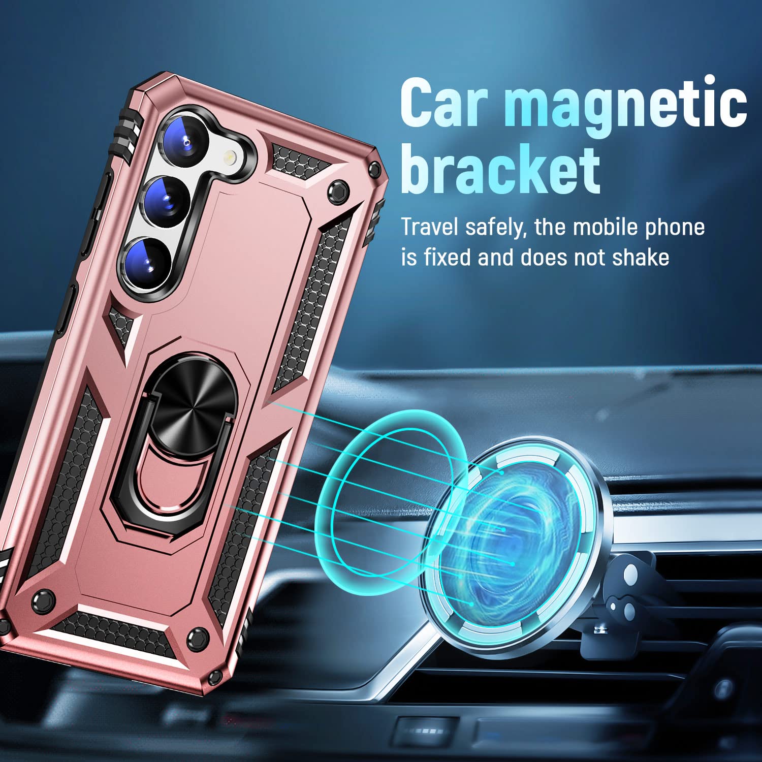 Zoeii For Samsung S23 Case,S23 Case,With 360