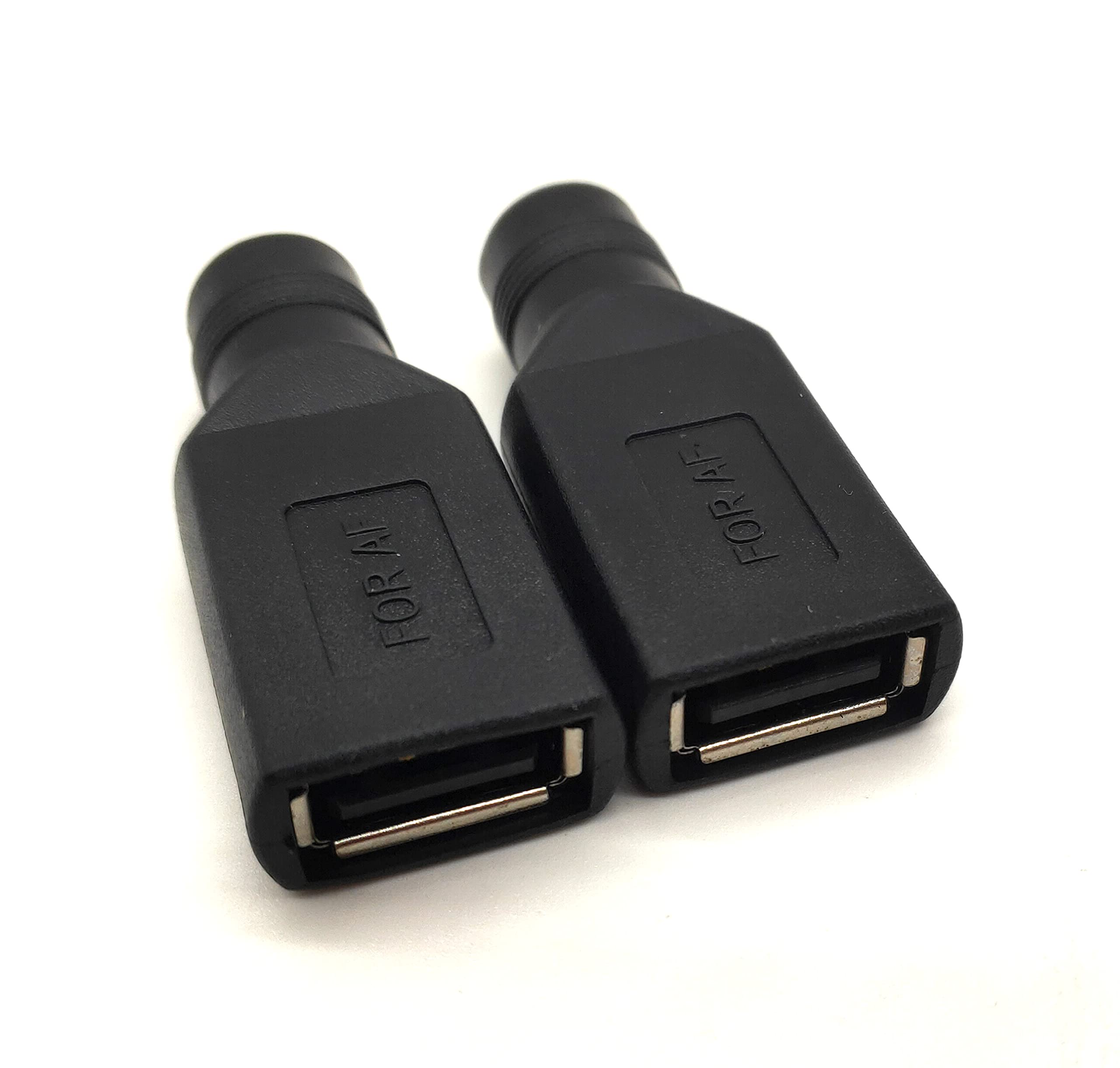Traovien Usb A To Dc Power Adapter, 2Pcs   Female 5.5X2.1Mm Connectors For Laptop Charging