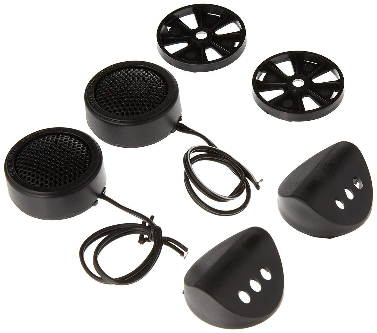 Voyz High Performance Piezo Tweeters For Car Audio 1.5'' 400 Watts 4 Ohm Super High Frequency (1 Pair)