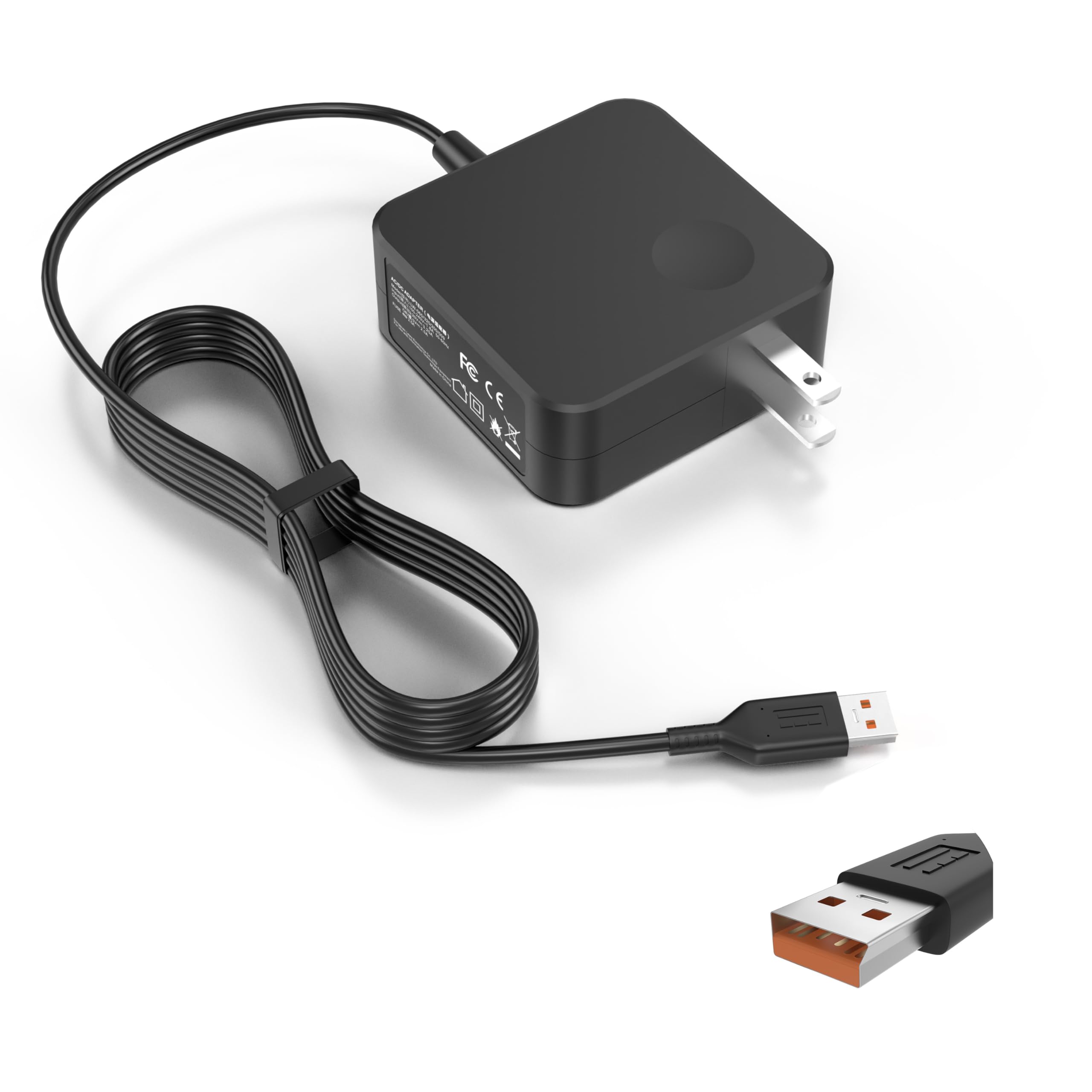 Fancy Buying 65W 40W 6Pin Usb Cable (Not Square Tip, Not Usb Type C) Charger Adapter For Lenovo Yoga 3 Pro 1370 Yoga 3 1170 Yoga 3 1470 36200563 Yoga 700 700 11Isk 700 14Isk W/Usb Cable