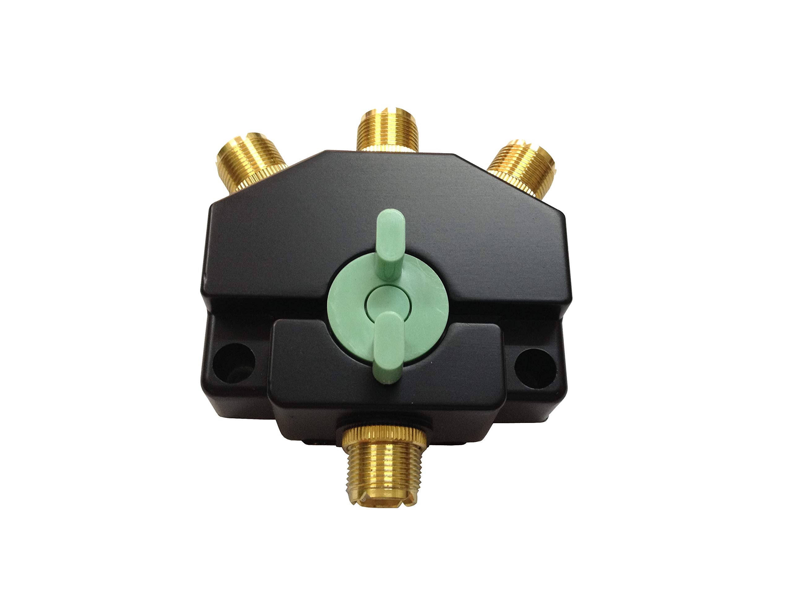 Anteenna Tw 103 3 Position Coaxial Switch For 144/440Mhz Ham Cb Or Hf/Vhf/Uhf Radio Uhf Female (So 239) Connector Plated Golden