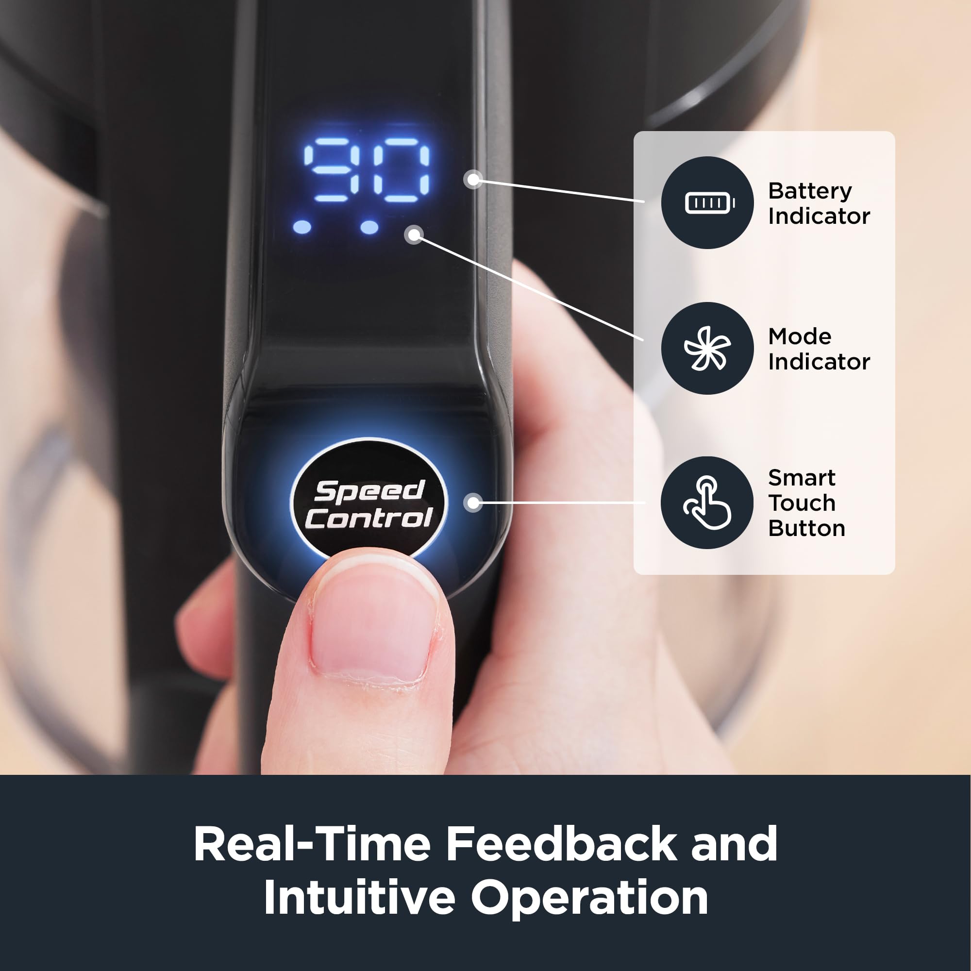 Eureka Lightweight Cordless Stick Vacuum Cleaner Convenient For Hard Floors, Rechargeable Handheld Vacuum Cleaner Portable With