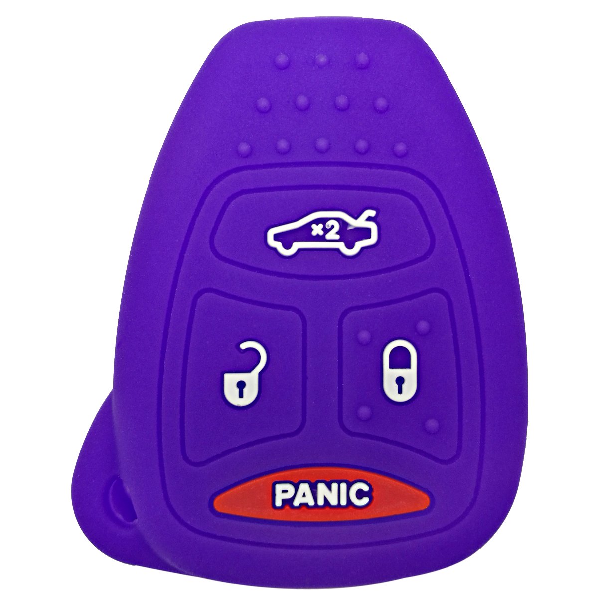 Coolbestda Silicone Key Fob Remote Cover Case Protector Keyless Jacket Holder For Chrysler 200 300 Pt Cruiser Dodge Charger Magn