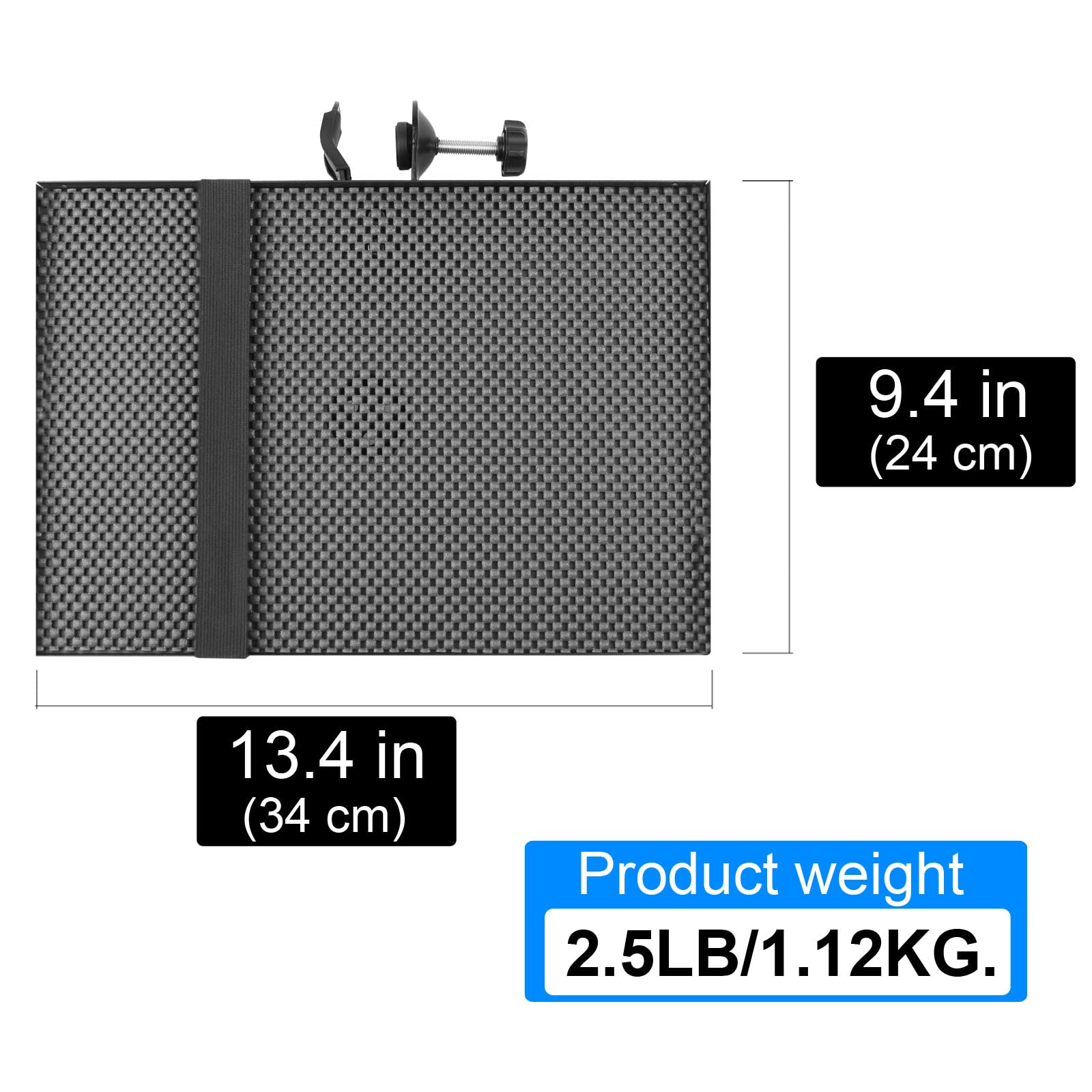 Mr.Power Microphone Stand Rack Tray Holder For Stage, Live Streaming, Recording (13  X 9 )(Large)