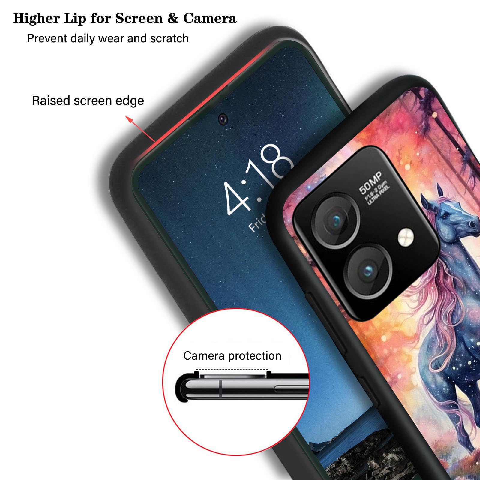 Dsrgrgfdj Designed For Motorola Moto G Stylus 5G 2023 Case 6.5 Inch,Ultra-Thin Silicone Anti-Scratch And Shock-Proof Bumper Cove