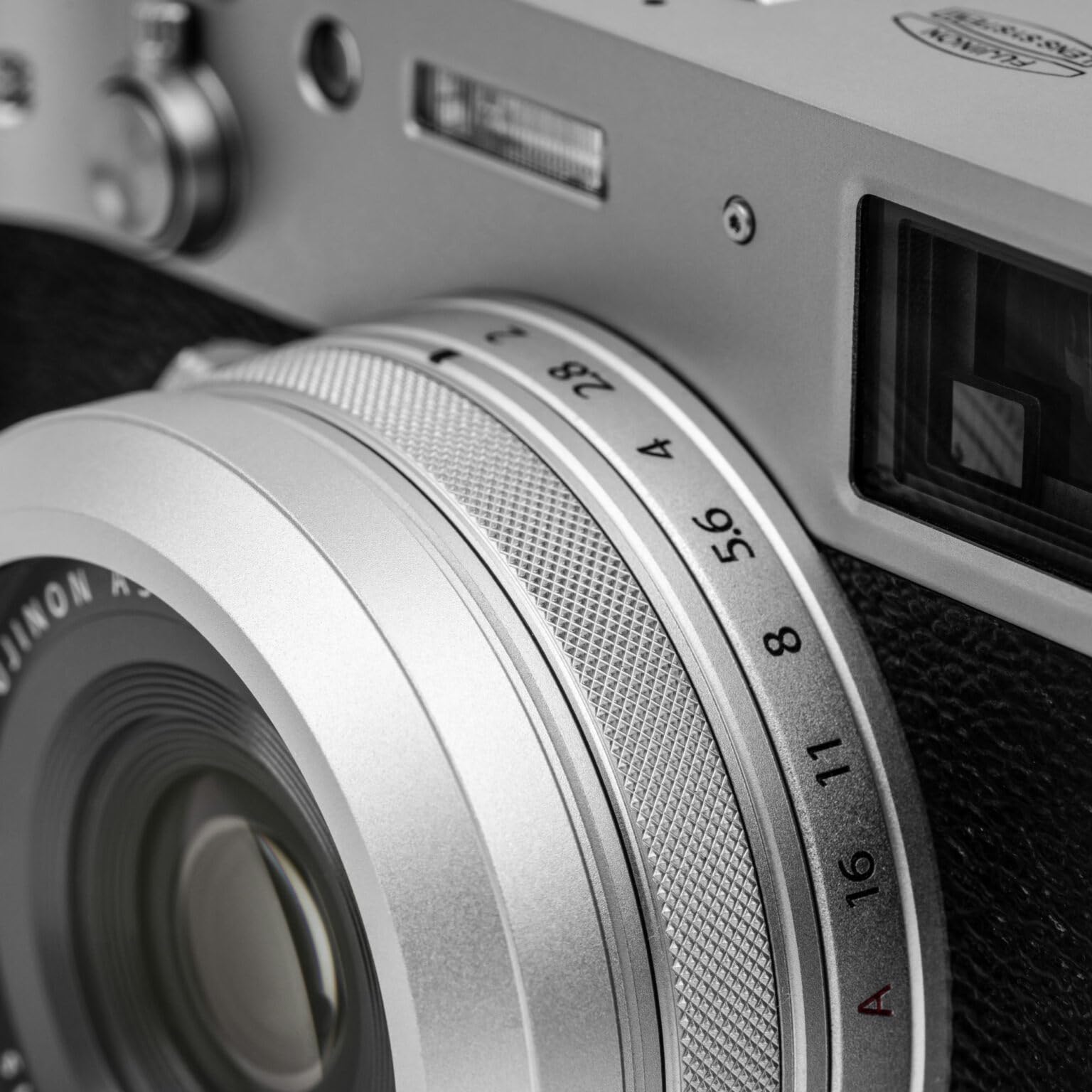 NiSi NC UV Camera Lens Protector Filter for Fujifilm X100 Series Optical Glass Silver Frame
