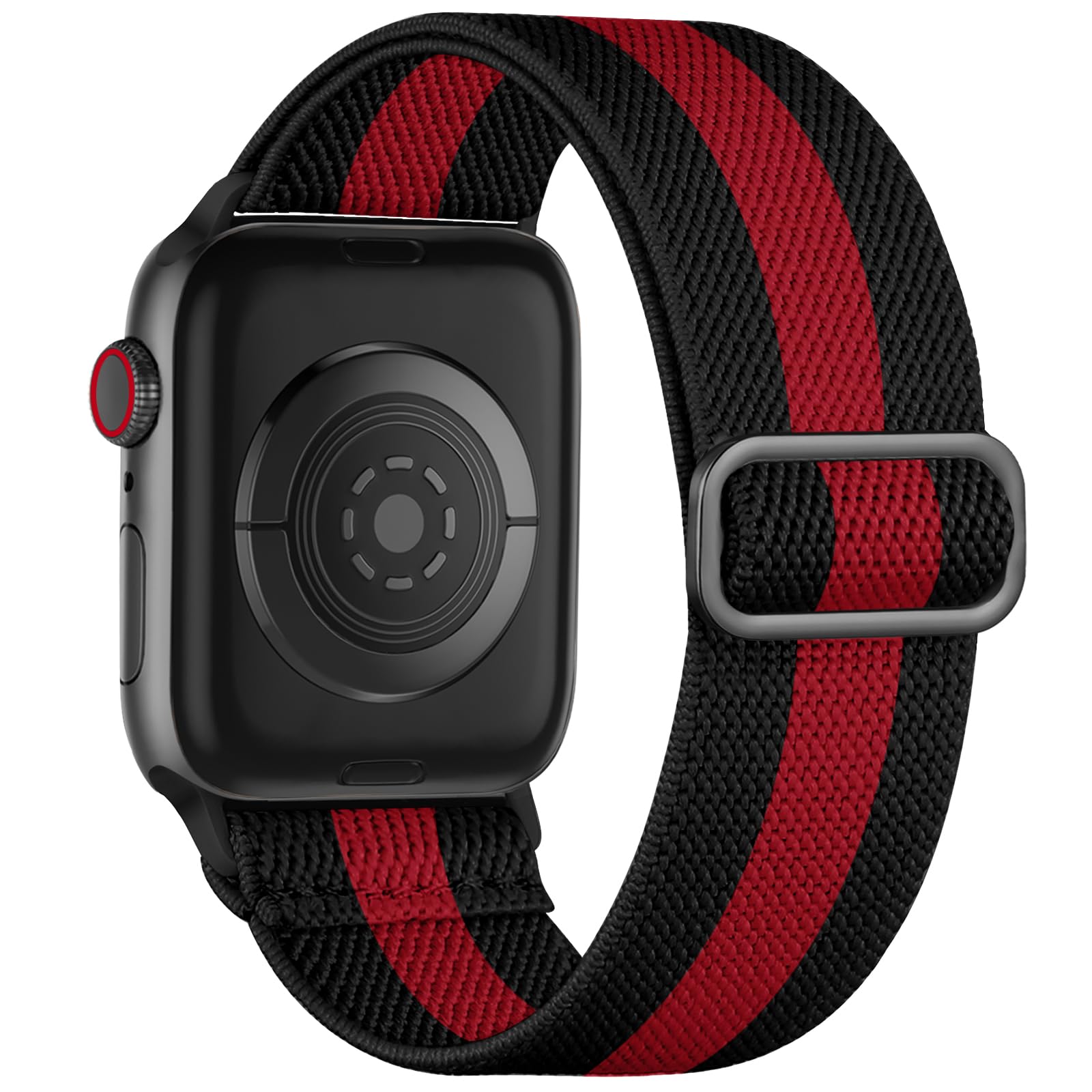 Maledan Stretchy Nylon Compatible For Apple Watch Ultra 2/1 Band 38Mm 40Mm 41Mm 42Mm 44Mm 45Mm 49Mm Women Men, Elastic Cloth Spo