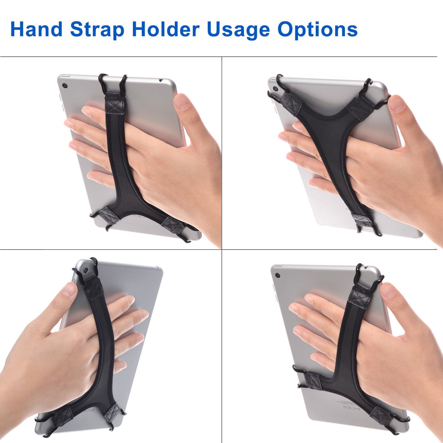 Tfy Security Hand Strap Holder Finger Grip For Tablet - Compatible With Fire 7 Inch/Fire Hd 8 / Ipad Mini/Galaxy Tab S 8.4 / Gal