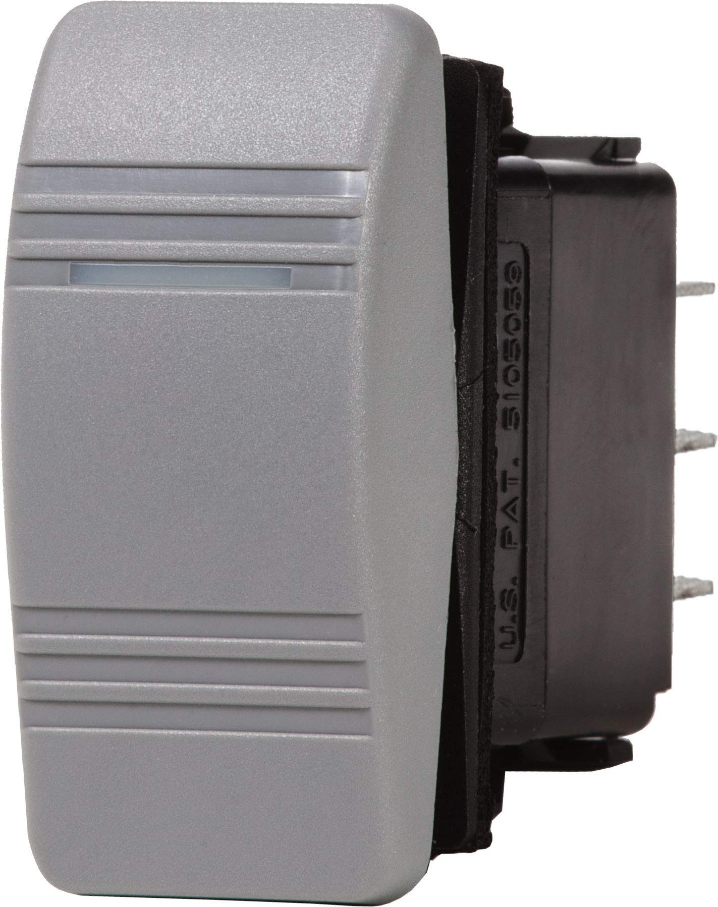 Blue Sea Systems 8218 Contura OFFON DPST Switch, Grey