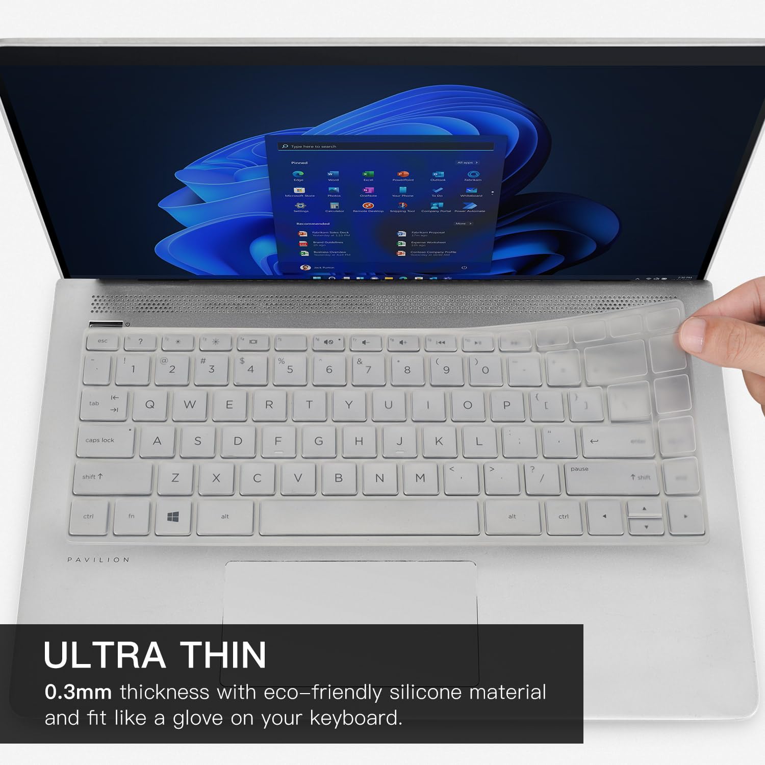 Keyboard Cover For Hp Laptop 14''/Pavilion X360 14 Dq 14 Fq 14M Ba/Cd/Dh 14 Bf 14 Cm 14 Cf 14 Df/Dk/Ds 14 Dq2053Cl 14 Dq0052Dx 1