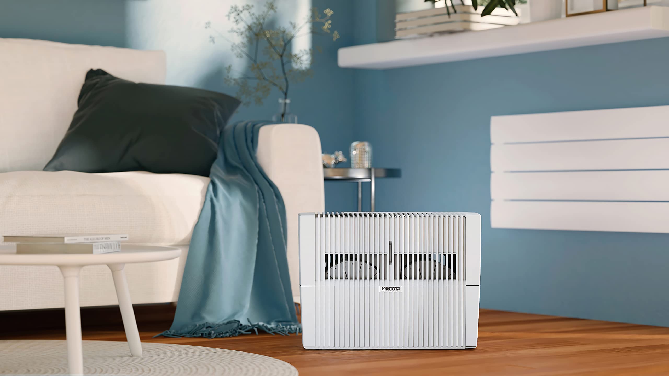 Venta Lw45 Comfort Plus Humidifier In White - Filter-Free Evaporative Humidifier For Spaces Up To 645 Ft