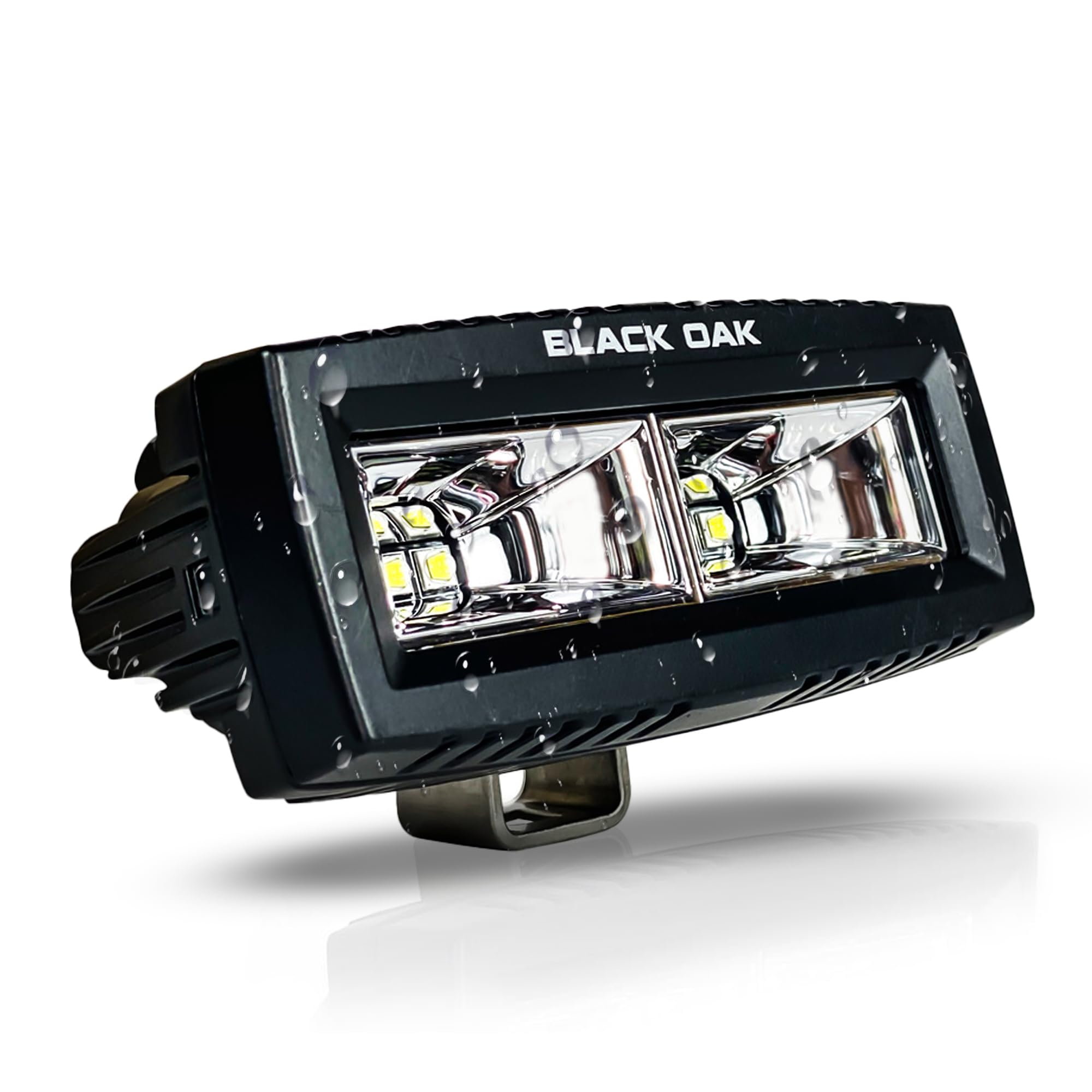 Black Oak 4'' Marine Spreader Light Flood Scene Led Pro Series 3.0 - Black,WBEEAB09BT9ZT1S