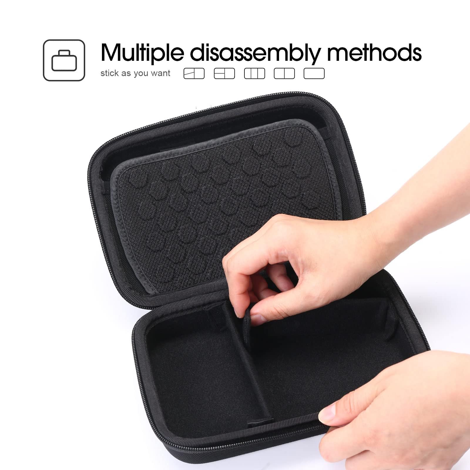 Smatree Hard Case Compatible For Apple14&16Inch Macbook Pros Pencil,Magic Mouse,Magsafe Power Adapter,Beatsx, Monster Magnetic