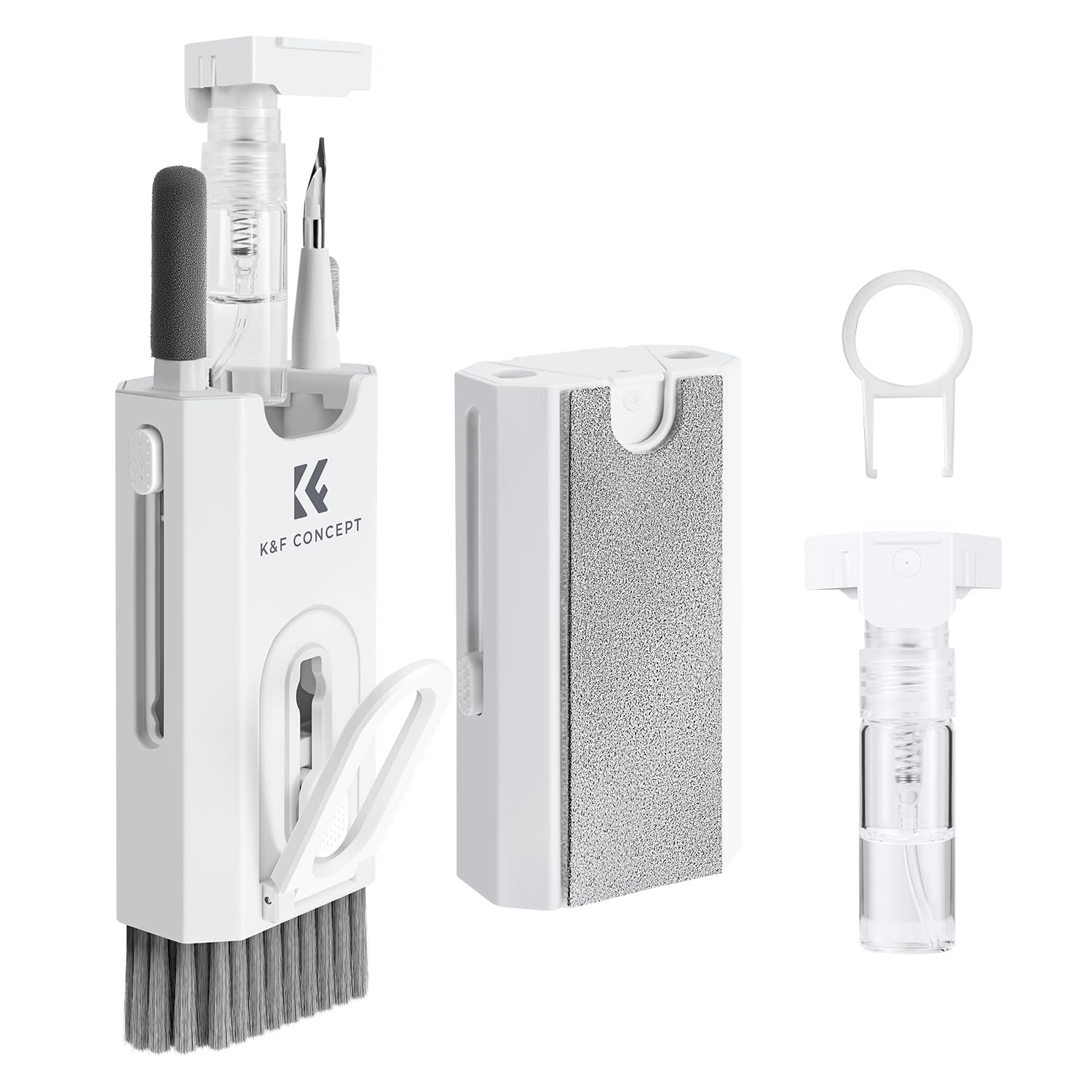 K&F Concept 8 In 1 Airpods Electronic Cleaning Kit Keyboard Laptop Cleaner, Multifunctional Cleaning Tool For Iphone Airpods Mac