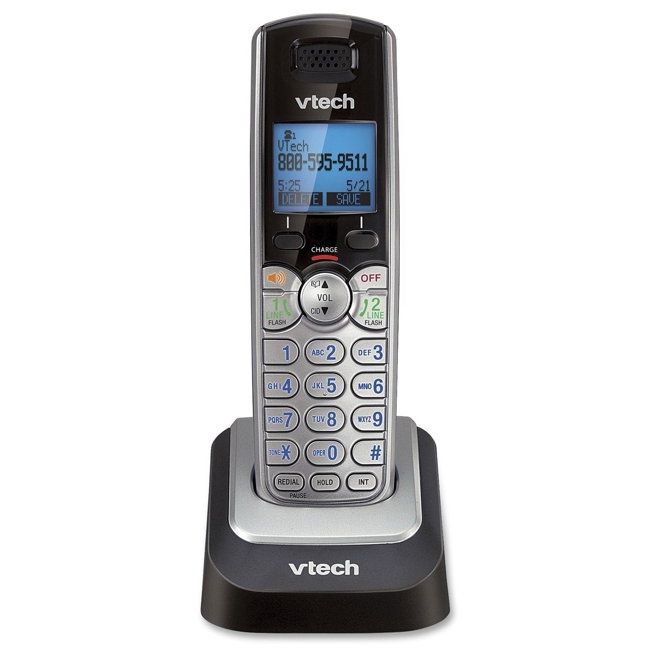 Vtech Ds6101 Two Line Cordless Accessory Handset For Ds6151