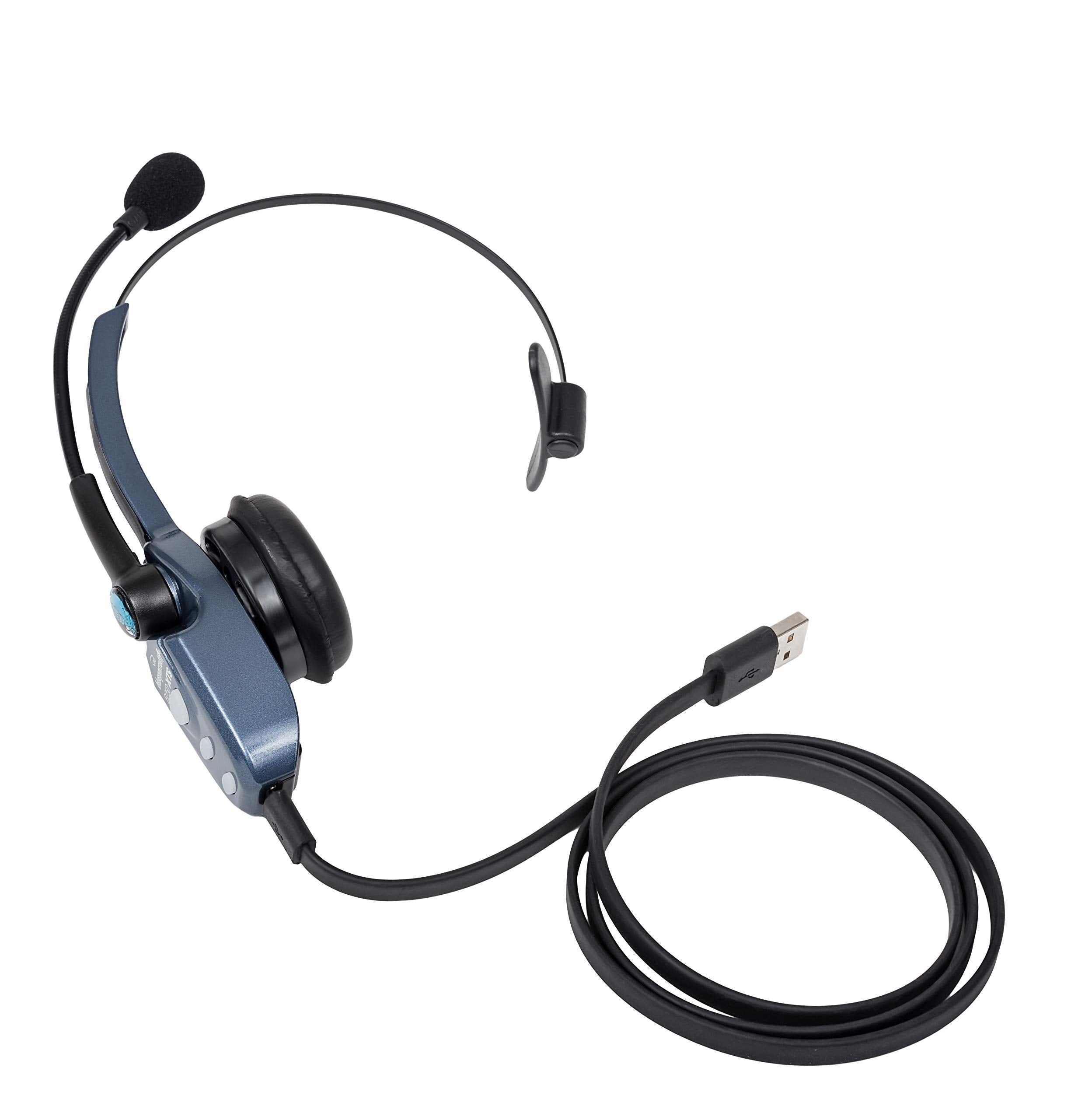 Blueparrott B250 Xts Mono Bluetooth Wireless Headset With 91% Noise Cancellation   Ideal For High Noise Environments   Includes