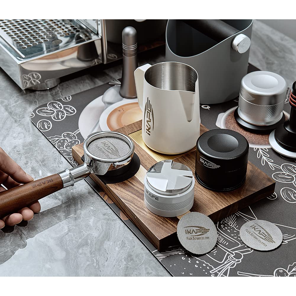 Ikape 51Mm Espresso Puck Screen, 1.7Mm Thickness 100M Puck Screen Made With 316 Stainless Steel Reusable Professional Barista Co