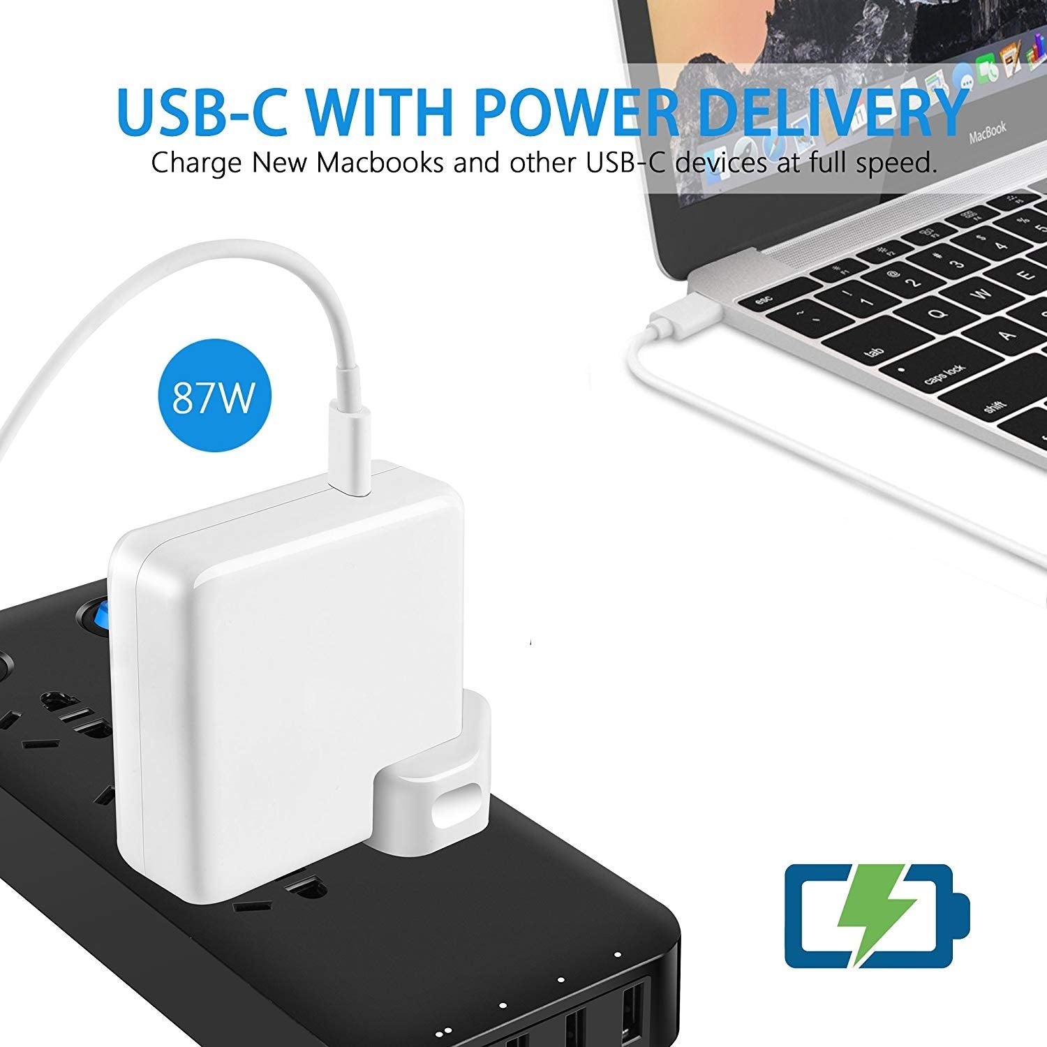 Mac Ac Power Charger Adapter United Kingdom Wall Plug Duckhead, Seoyo Converter Travel Charger Uk Standard Adapter Compatible Wi