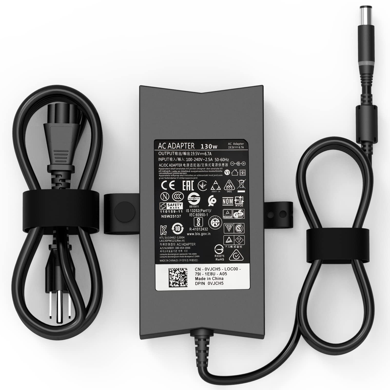 New 130W Ac Charger For Dell Xps 15 L502X L501X 17 L702X Dell Inspiron 15 7000 7559 Dell G3 G5 Pa 4E La130Pm121 Da130Pe1 00 Ju01
