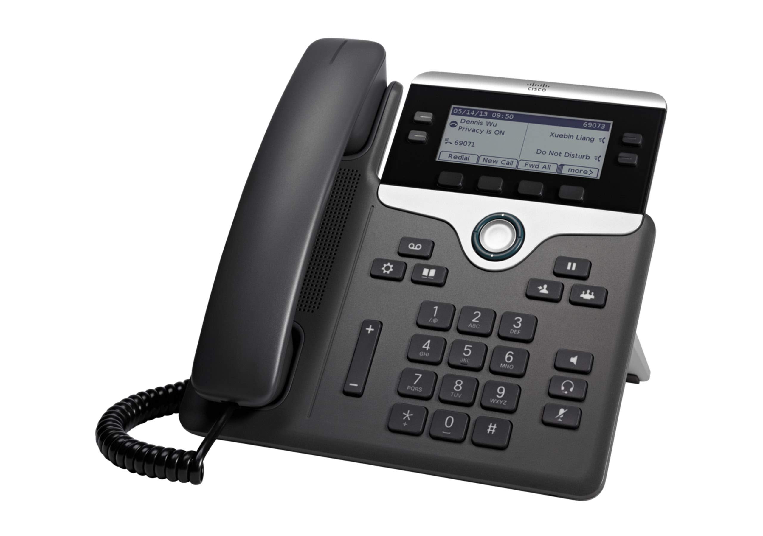 Cisco Ip Phone 7841 With Multi Platform Phone Firmware, 3.5 Inch Grayscale Display, Class 1 Poe, Supports 4 Lines (Cp 7841 3Pw N