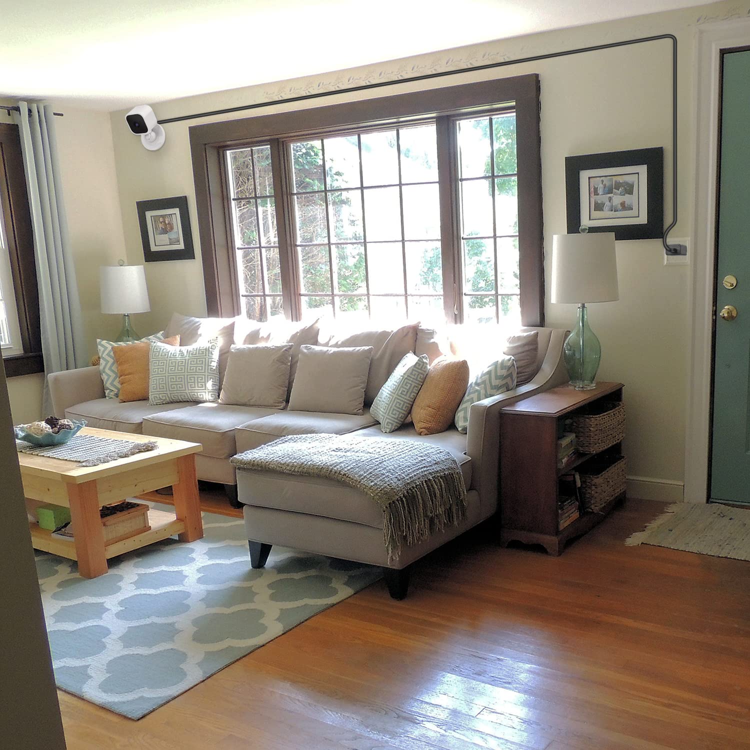 Alertcam 2Pack 25Ft/7.5M Charger Cable For Blink Mini And Blink Mini Pan Tilt, Extension Usb Cable Continuously Power Your Camer