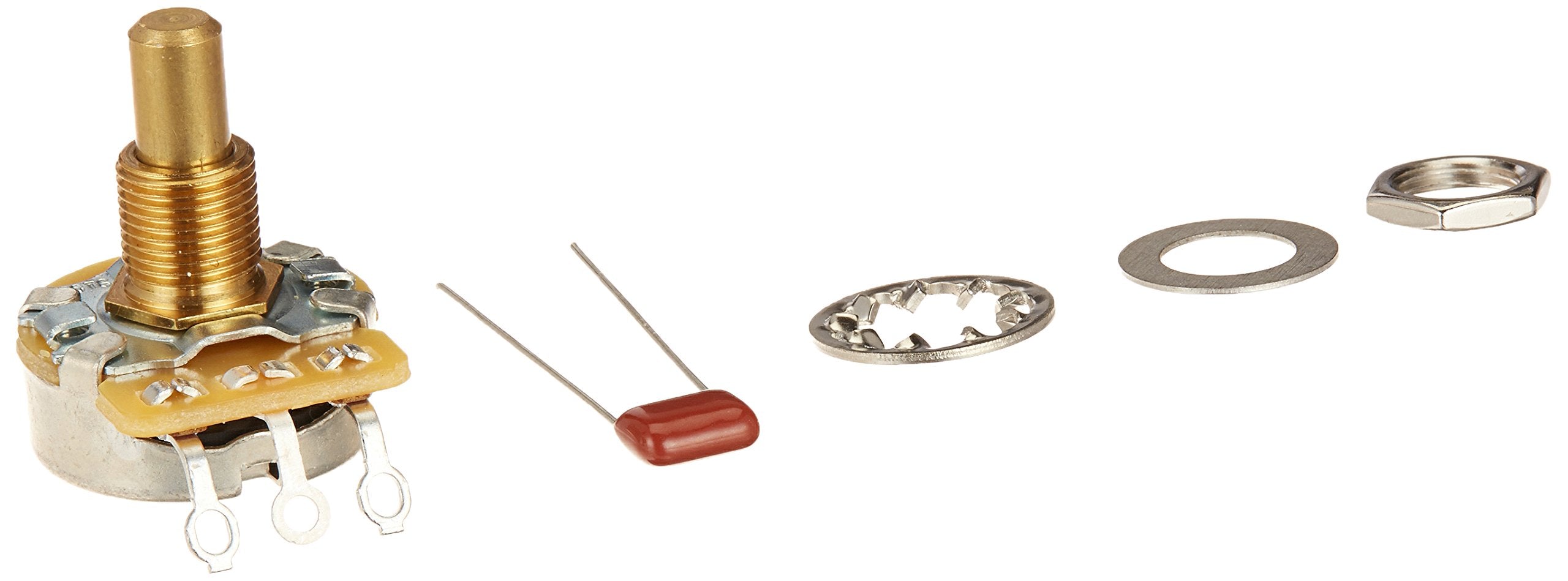 Fender Solid Shaft Potentiometer   500K (Volume Or Tone)