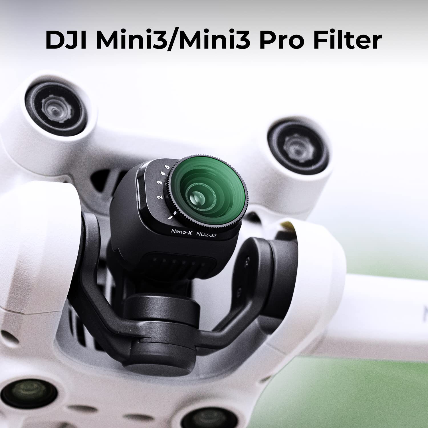 K&F Concept Mini 3 Pro Variable Nd2 32 (1 5 Stop) Nd Filter Compatible With Dji Mini 3 Pro, 28 Multi Coated Mini 3 Pro Accessori