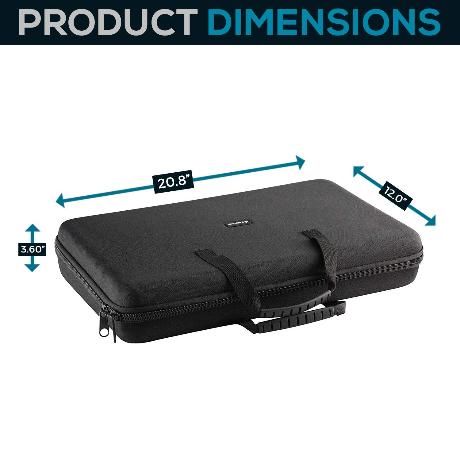 Caseling Hard Case Fits: Pioneer Dj Ddj Flx4 / Ddj 400 / Ddj Sb2 / Ddj 200 / Ddj Sb3 / Ddj Rb (Not For Ddj Sr2)