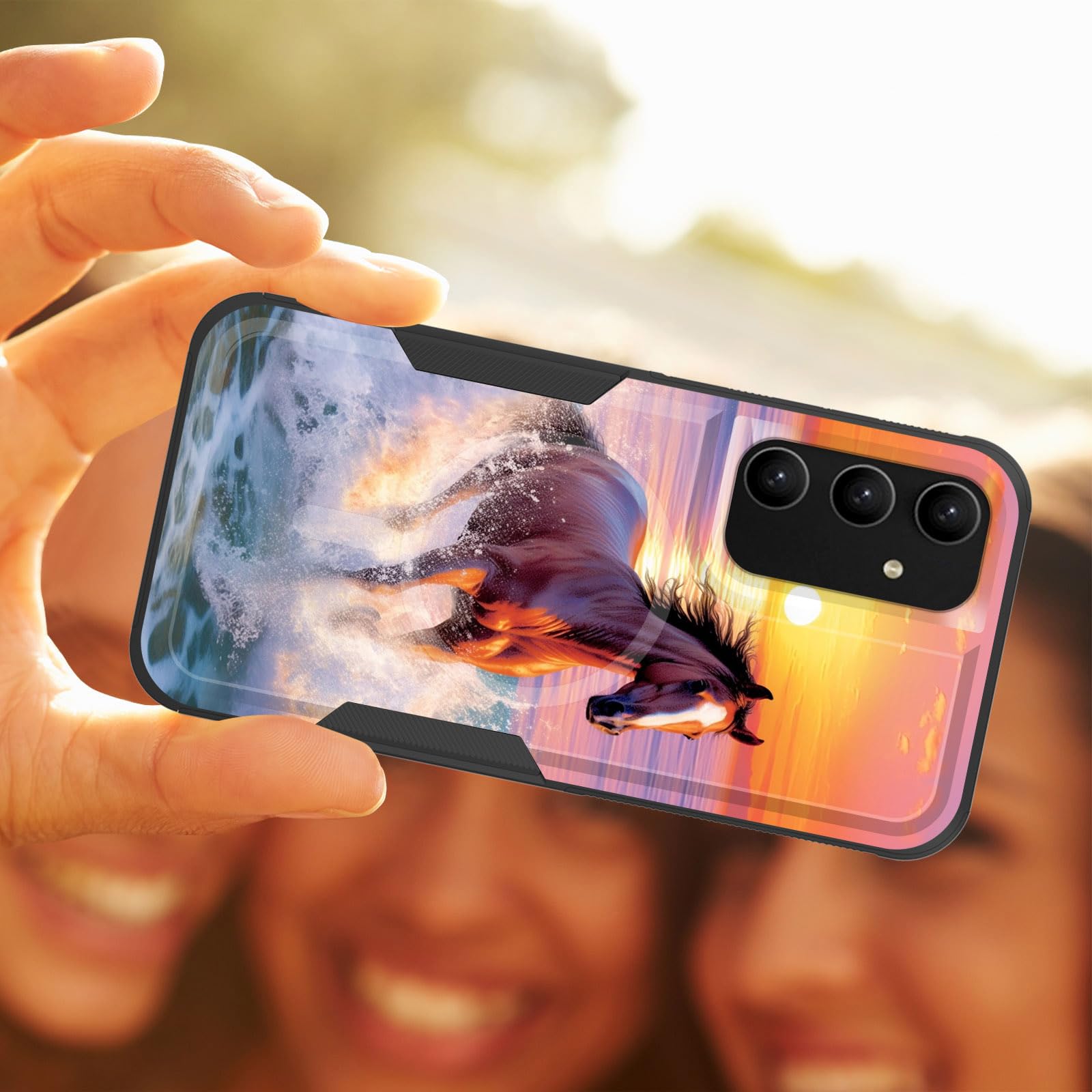 Zqlplzr Magnetic For Galaxy S25 Plus Case,[Compatible With Magsafe] [Military Grade Drop Protection] Heavy Duty Shockproof Phone