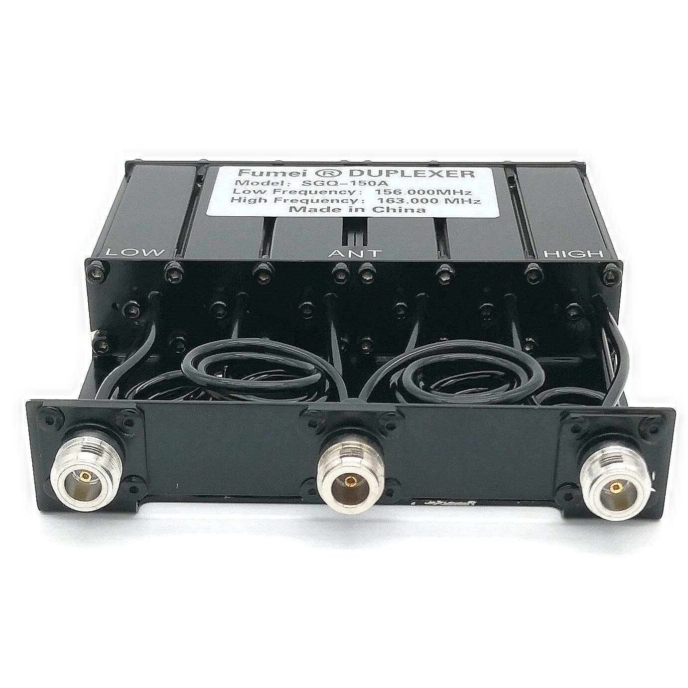 Fumei Vhf 136 174Mhz 30W Duplexer For Radio Repeater With Pre Tuned Low Frequency 156Mhz & High Frequency 163Mhz & N Female Conn