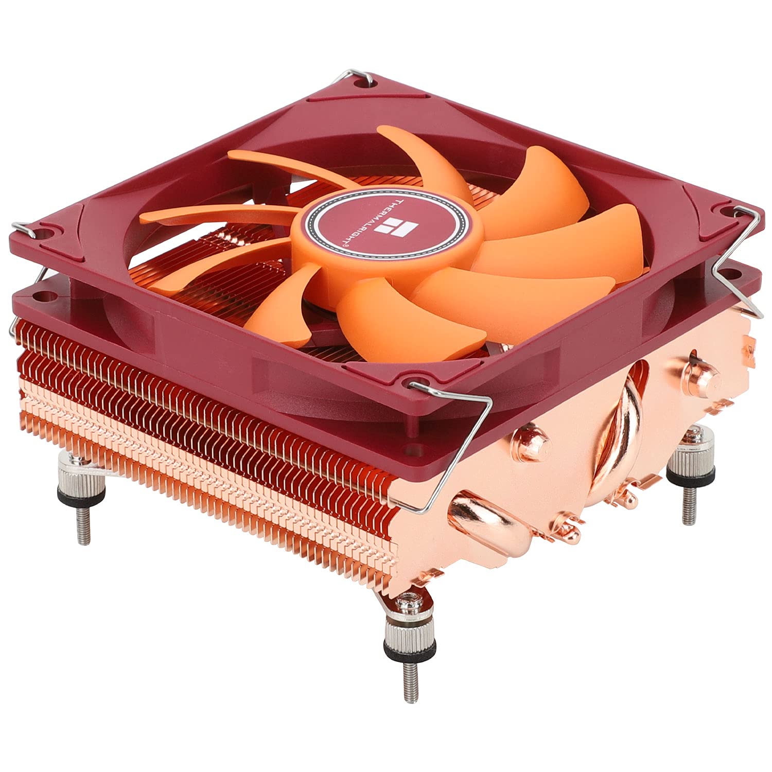 Thermalright AXP90-X47 Full Cooper Low Profile CPU Cooler, with 92mm TL-9015R Slim PWM Fan ITX CPU Cooler, AGHP Technology, 47mm