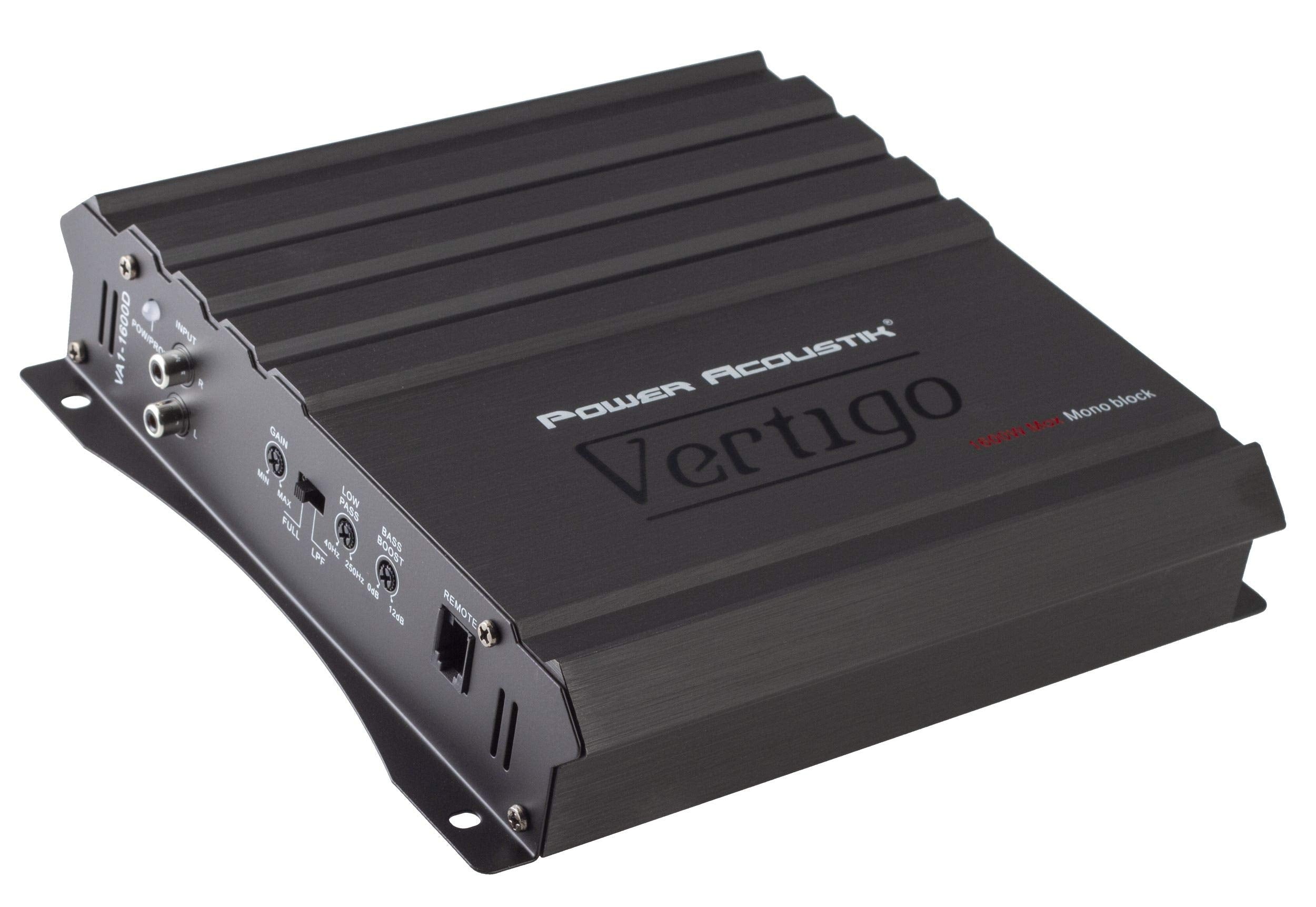 Power Acoustik Vertigo Series Monoblock Amplifier 1600W Max